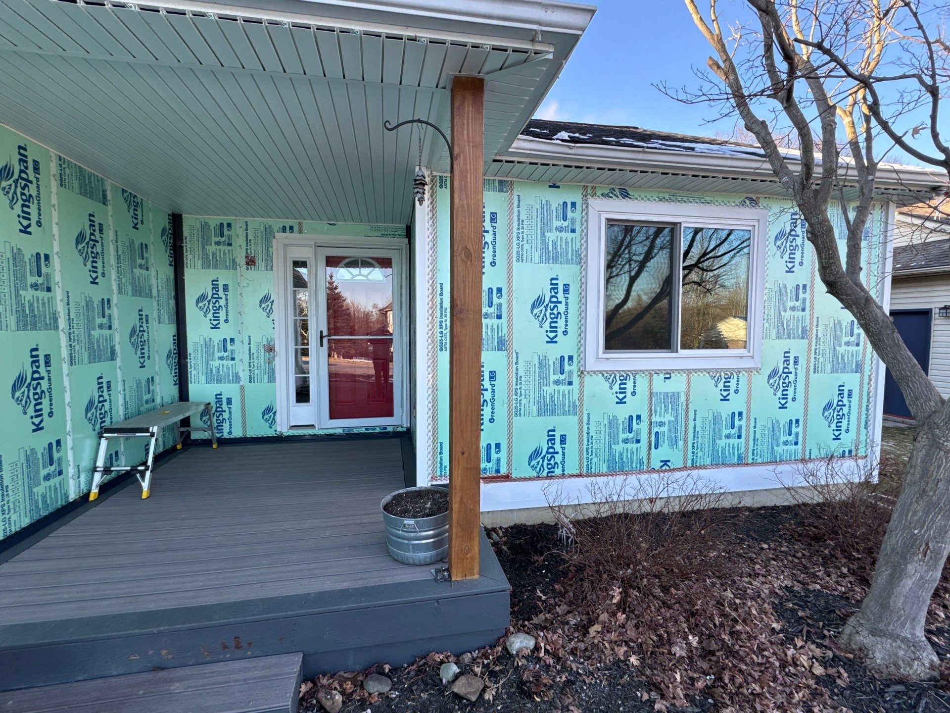 Siding Replacement using Alside Charter Oak D4.5" Riveria Dusk by 180 Contractors