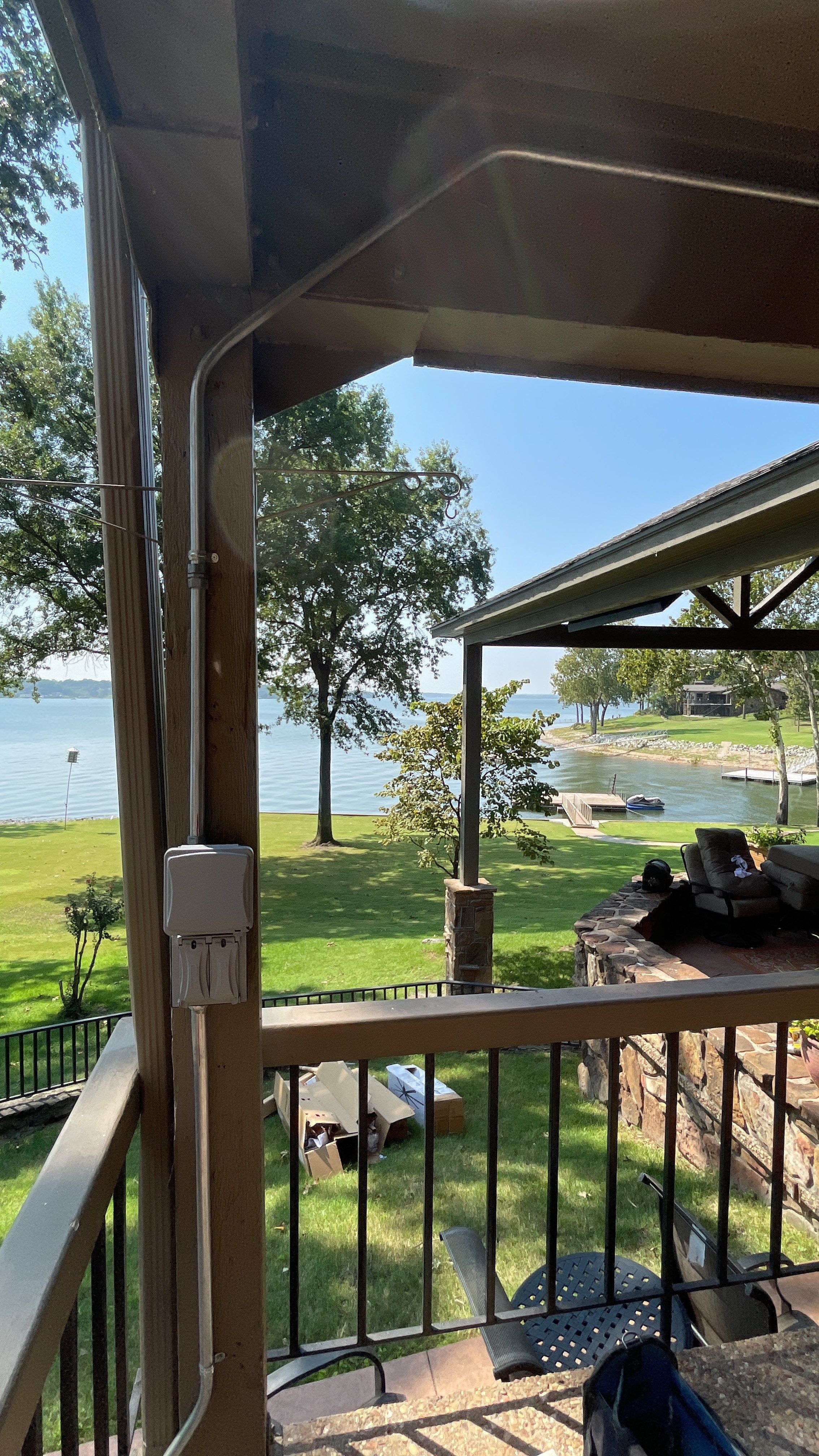 Lakeside Patio Addition by Argent Electric LLC