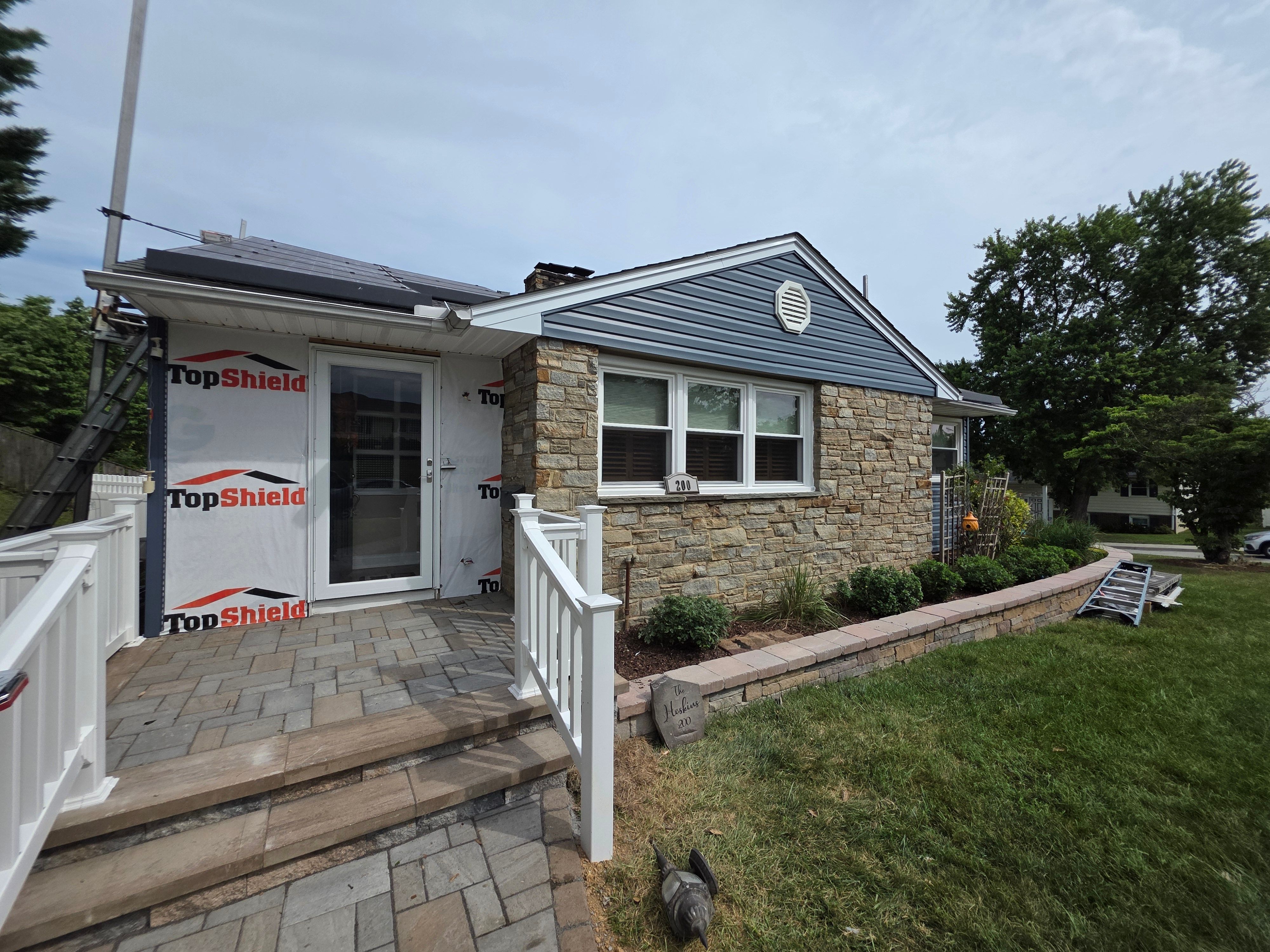 Siding and Window Replacement Featuring Kitchen Garden Window in Linthicum Heights by Window Depot of Annapolis