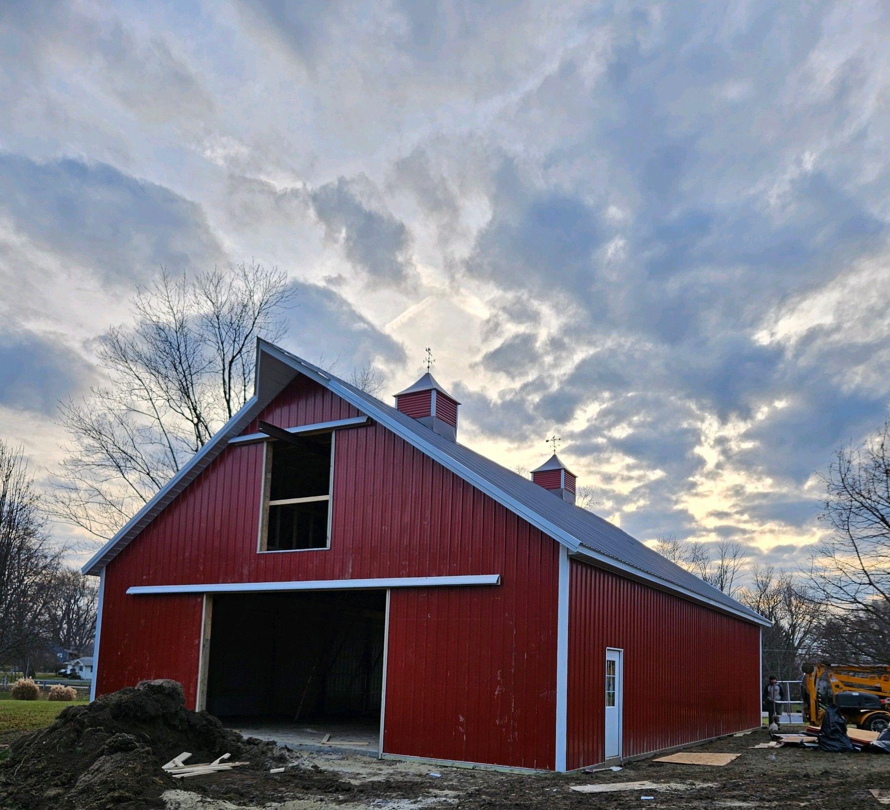 40'x60'x14' Hobby Barn by The Barn Builders 