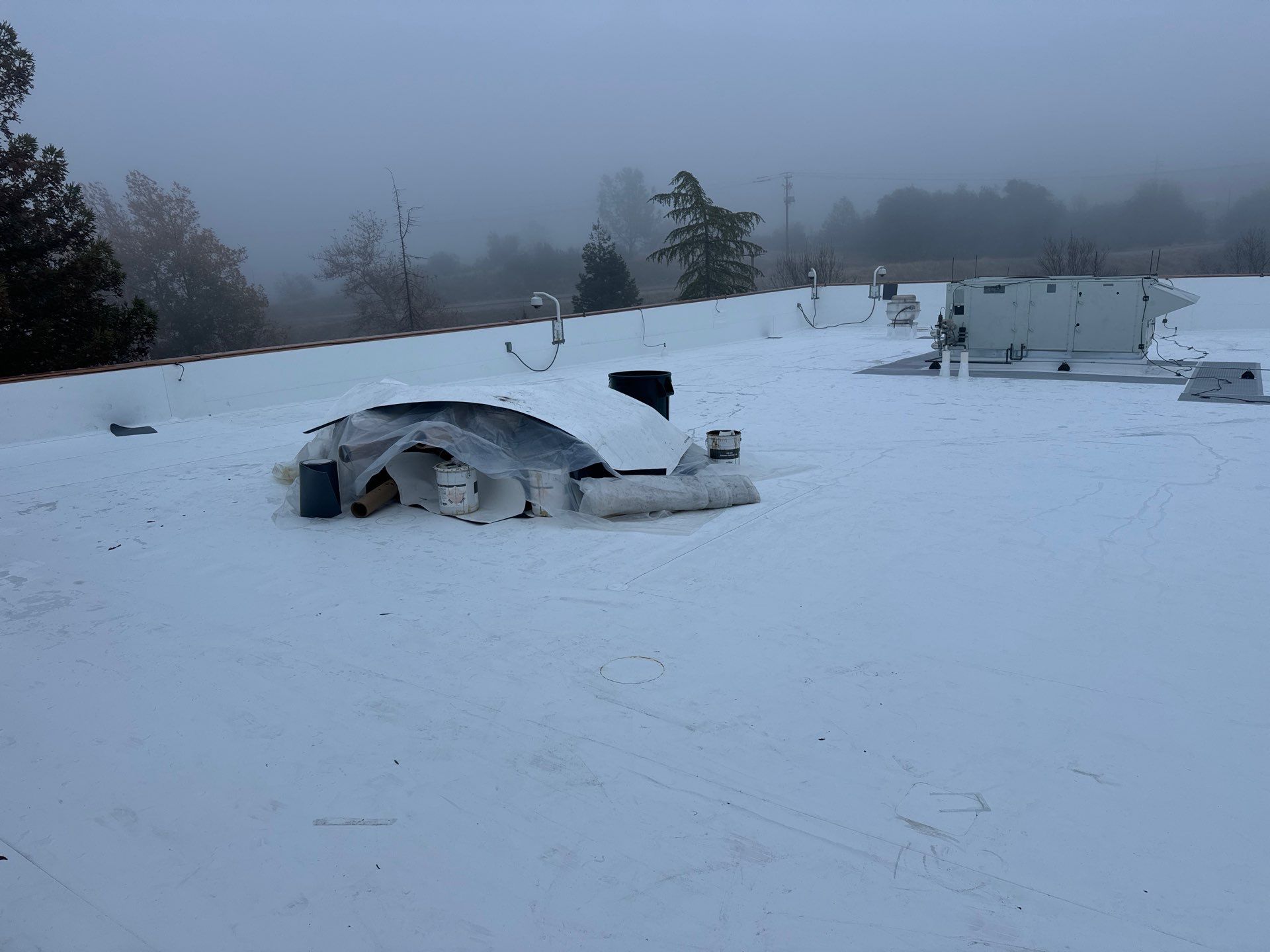 Commercial Roof Restoration by Grandmark Service Company