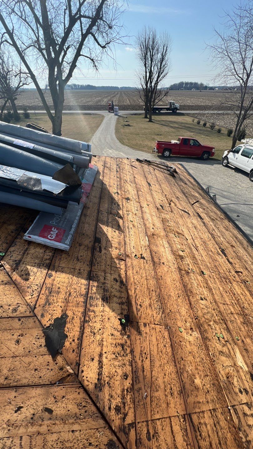 Residential Roofing Installation using GAF Timberline HDZ Charcoal by Nitro Roofing and Construction