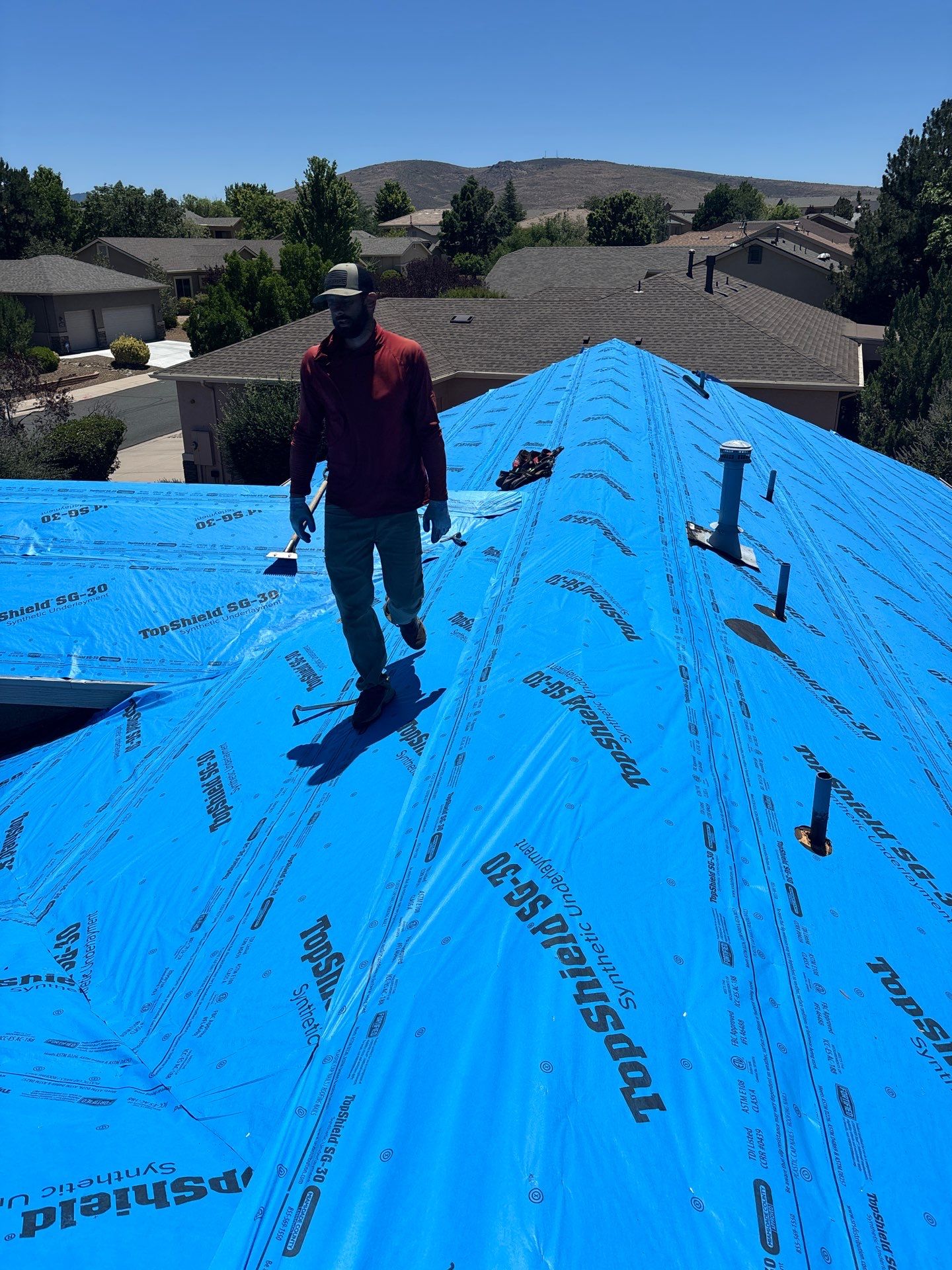GAF Architectural Shingle Roof Replacement in Prescott Valley by Badger Roofing