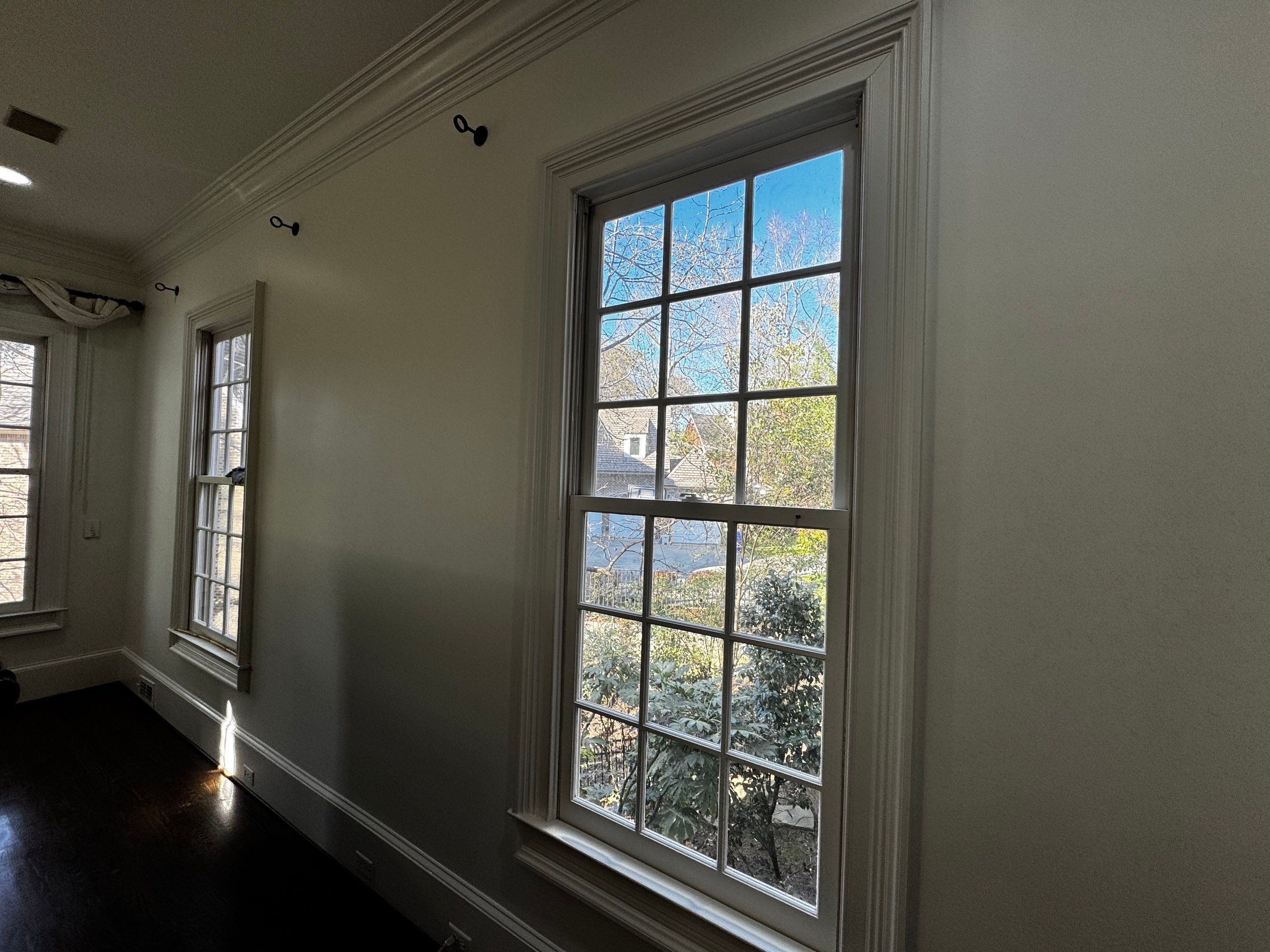 Interior Wall Repair and Crown Molding Installation by PGP Surface Solutions, LLC