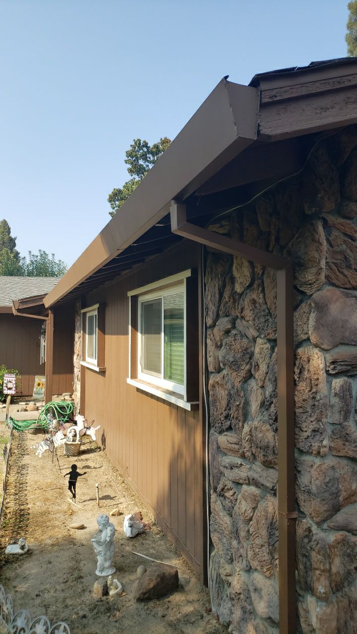 Gutter Installation using Englert LeafGuard Gutters by Byers Enterprises 