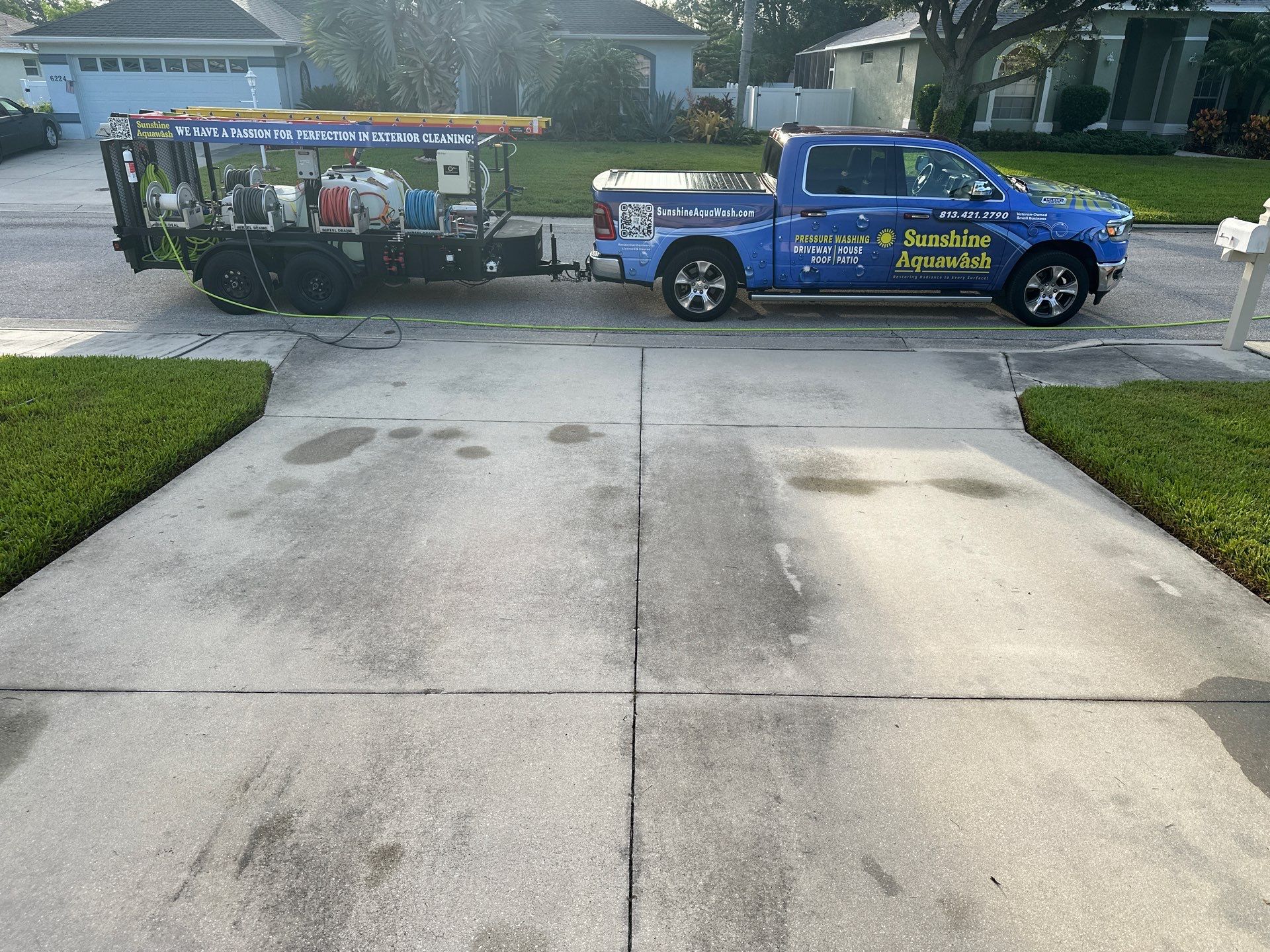 🏡 Pre-Sale House & Driveway Cleaning – Arbor Creek, Palmetto, FL by Sunshine AquaWash
