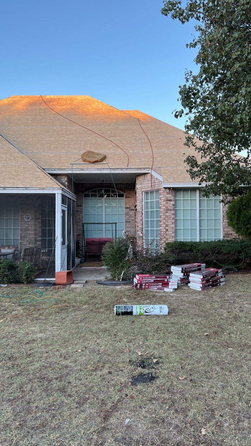 Residential Roofing Installation using GAF Natural Shadow  by A & H Roofing and Contracting