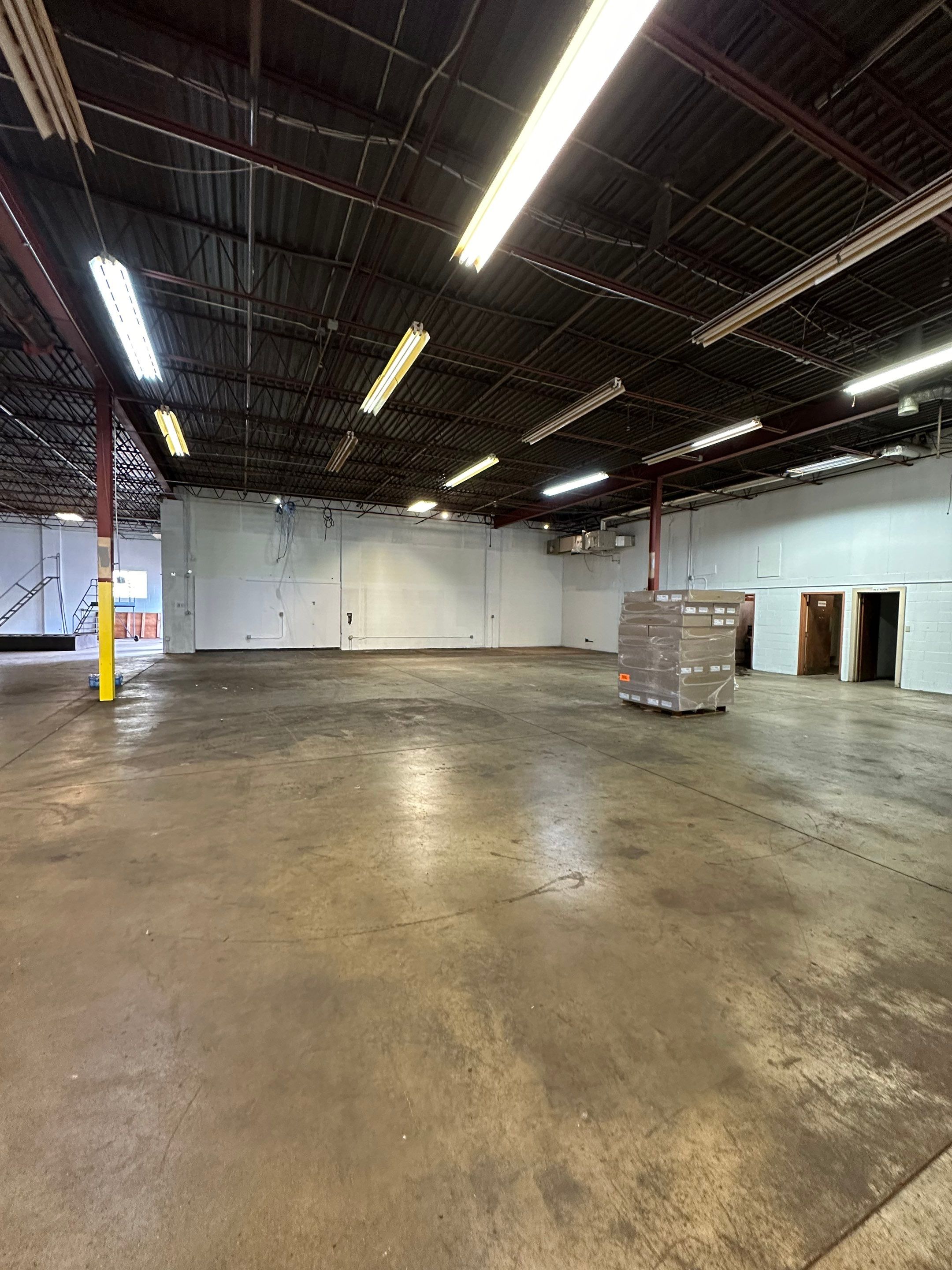 Existing Warehouse Interior Repaint by Blair Commercial Painting, LLC