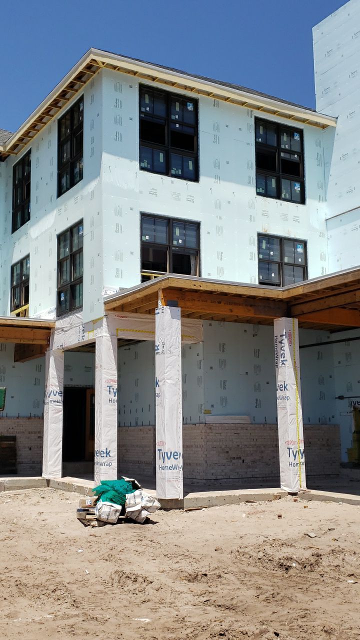 Half-Round Gutters for Coastal Homes in Panama City Beach FL by Gutter Professors