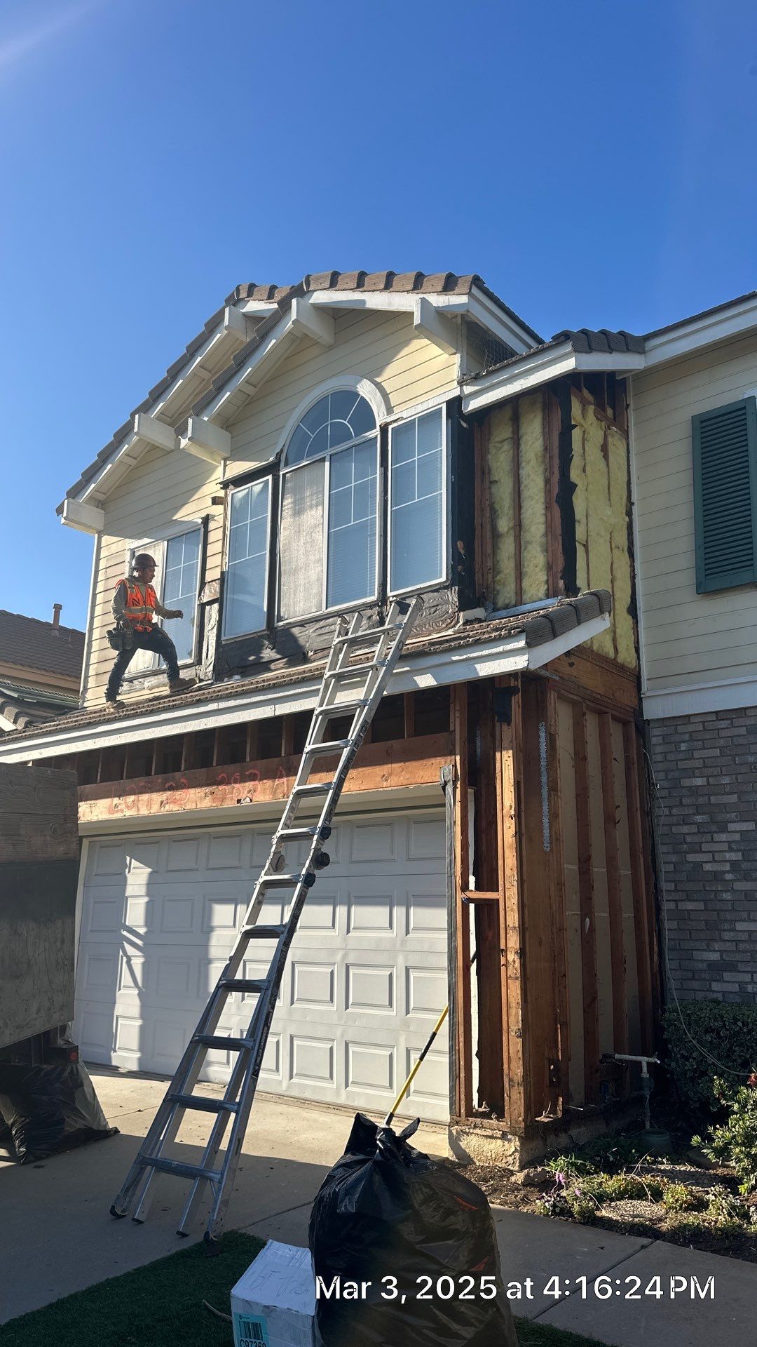 Project in Los Angeles by New Era Siding Inc 