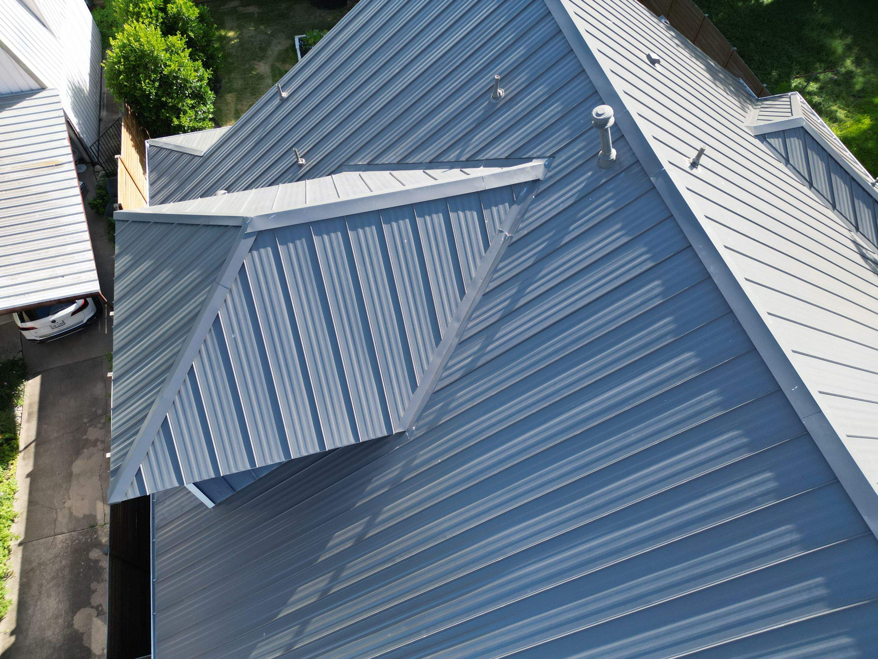 Charcoal Grey - L&A Metals LLC Type FF100, Hidden fastener/Standing Seam by RoofsOnly.com