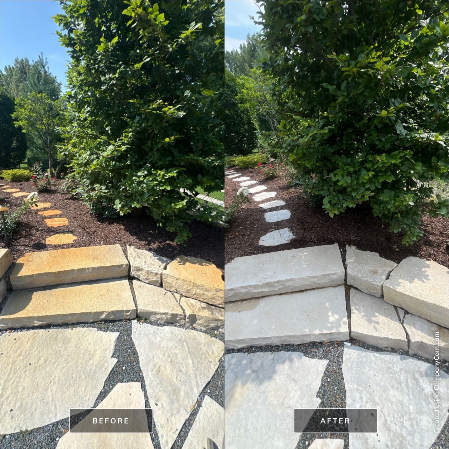 Project in Barrington by Simmons Power & Soft Washing