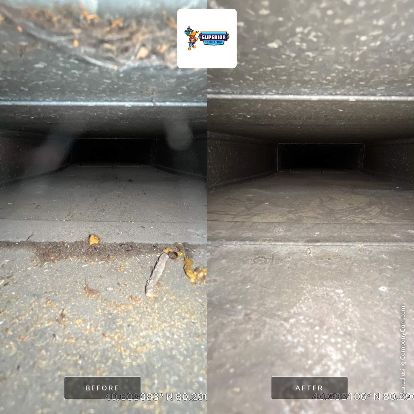 Air Duct Cleaning With a Vacuum Truck in Aliquippa, PA by Superior Air Duct Cleaning