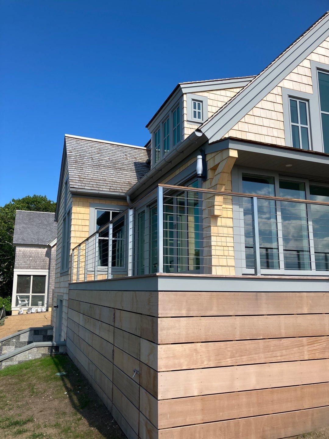 Half Round Aluminum Gutter Installation in Yarmouth, MA by Gutter Pro Enterprises