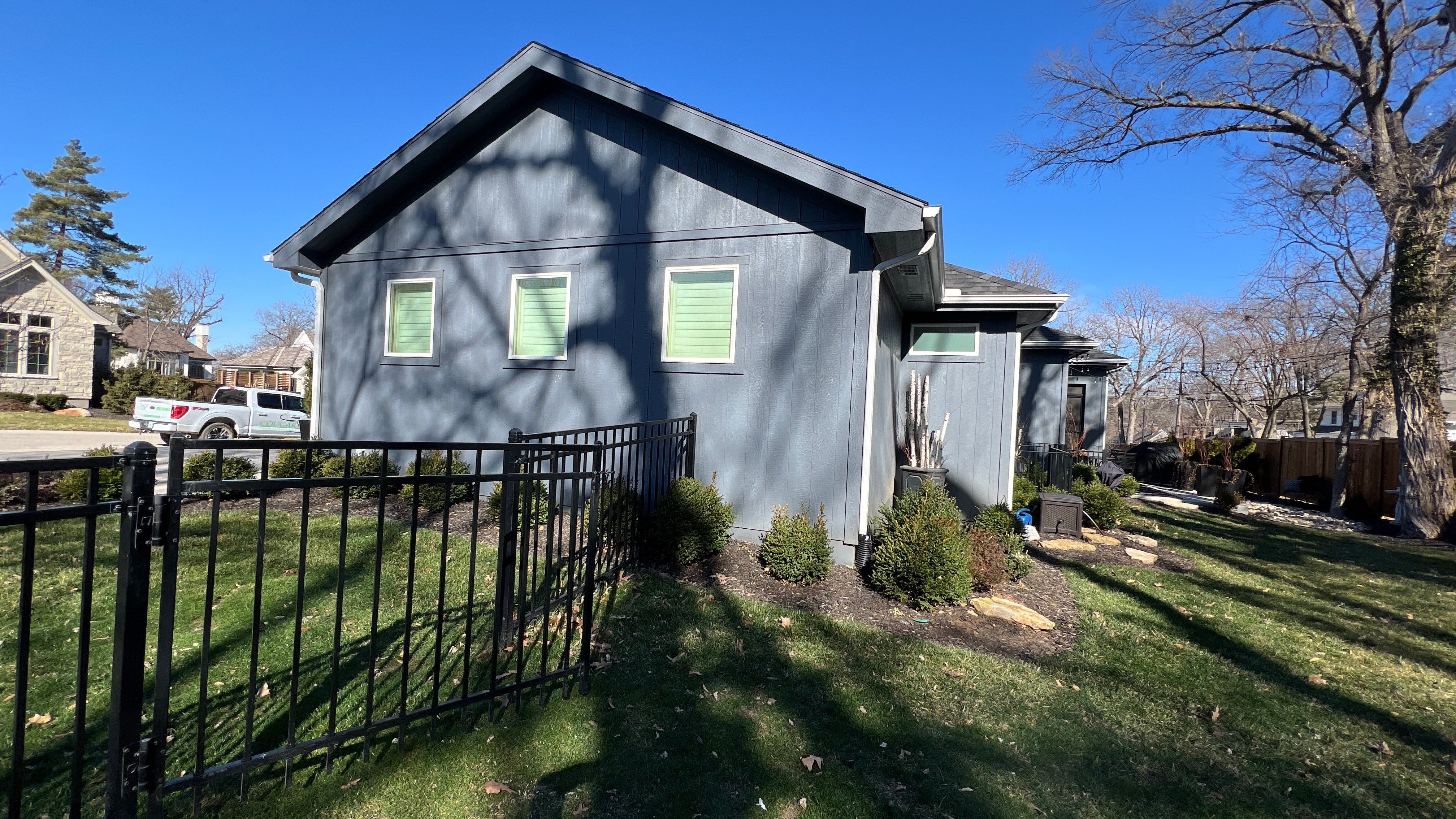 Southern Charm Meets Prairie Village – A Bright White Transformation by Cougar Painting
