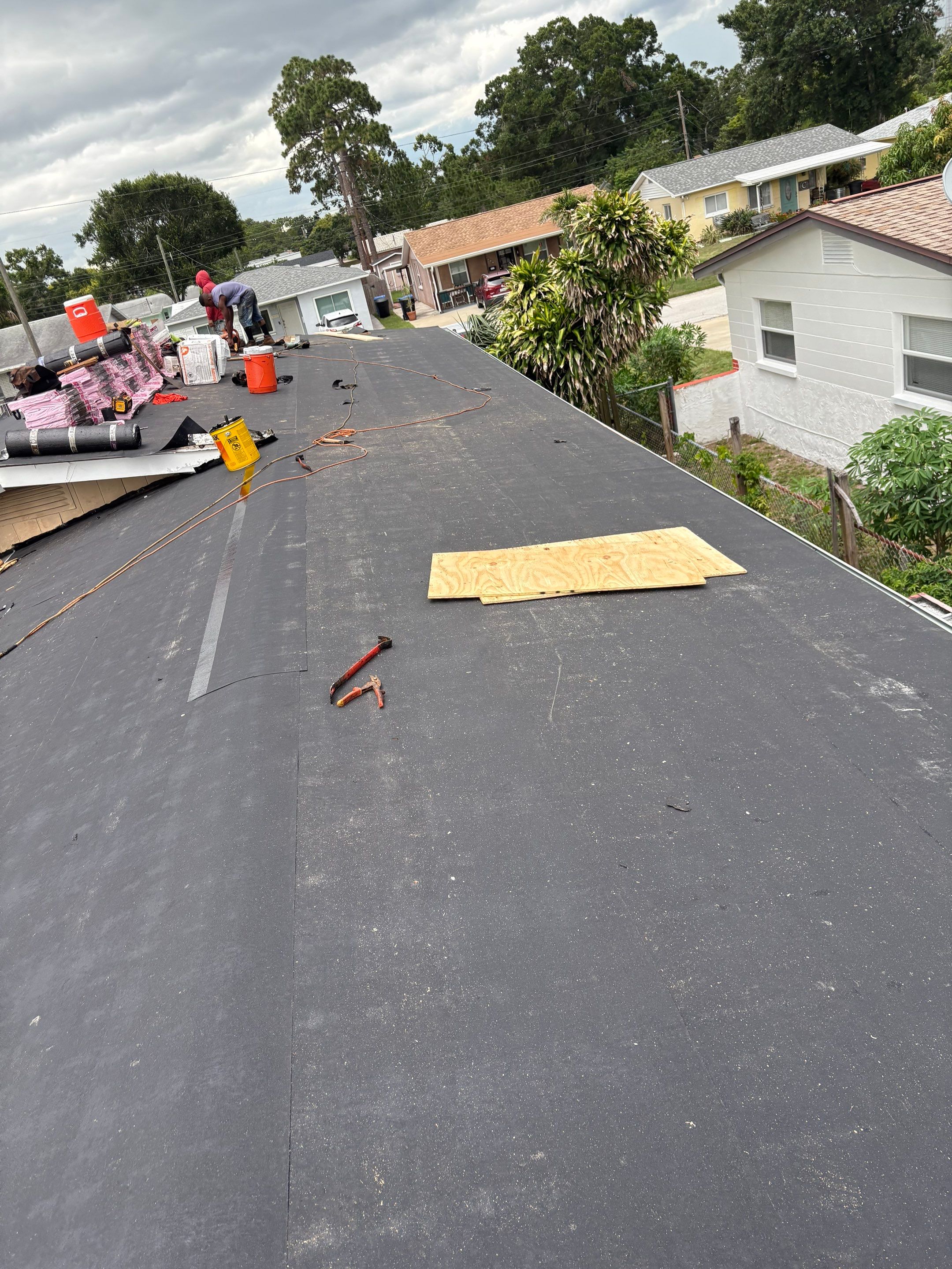 Project in St. Petersburg 33713 by Mitchell Roofing Company LLC 