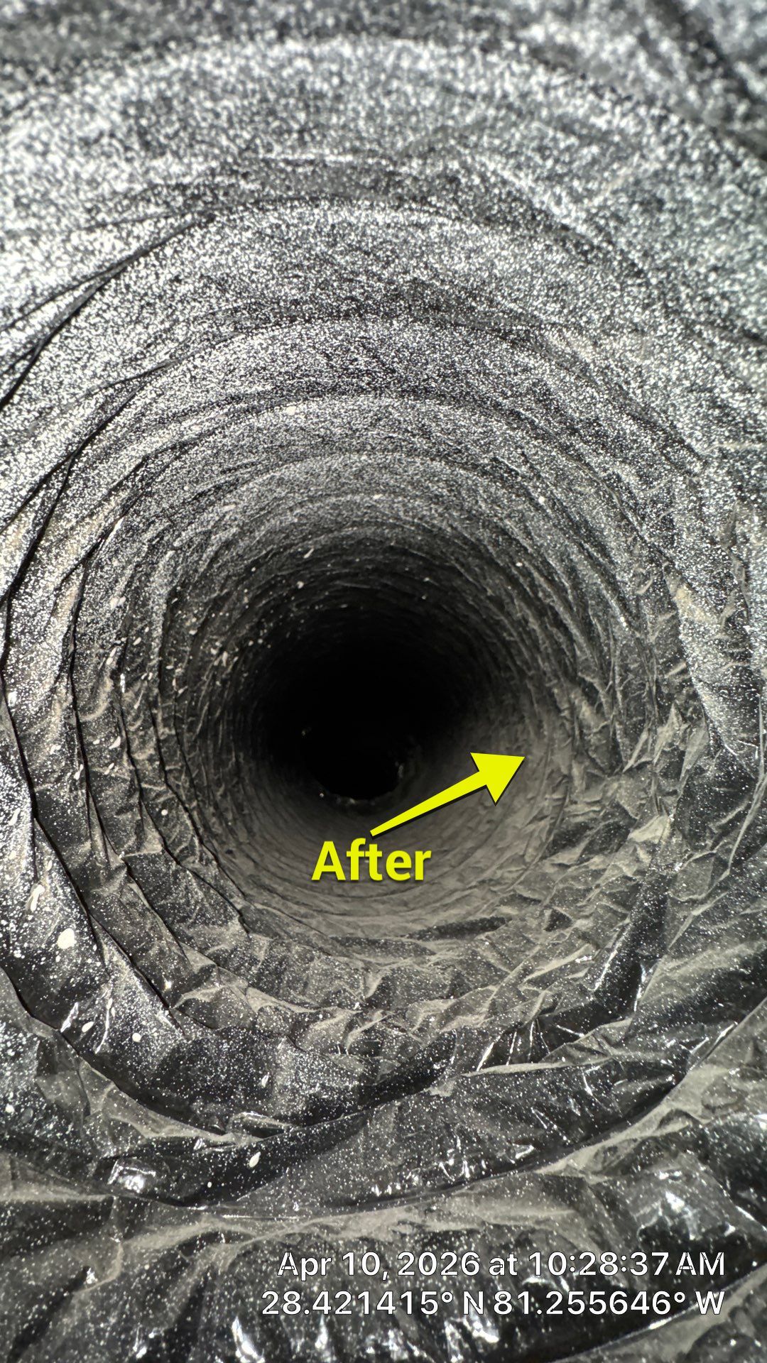 Air Duct Bath Fan Exhaust Cleaning in Orlando by Hygienic Air, Inc