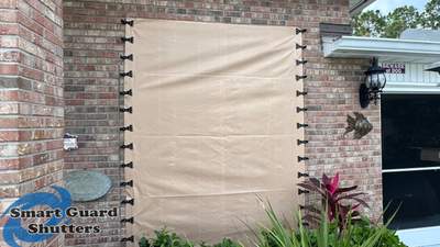 Hurricane Fabric in Tan