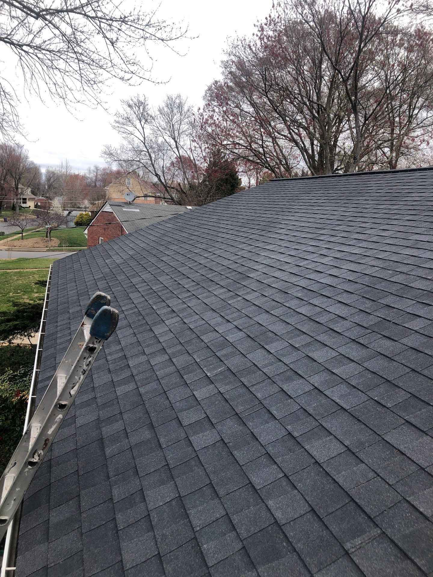 Alexandria CertainTeed Landmark Pro Roof in Max Def Charcoal Black by RM Banning, Inc.
