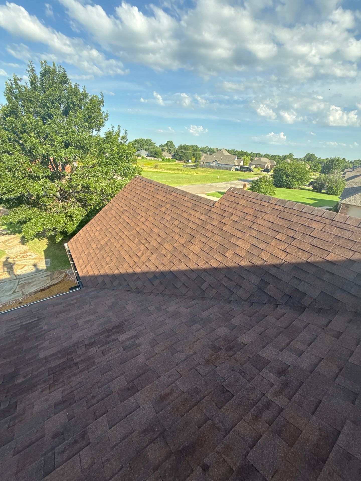 roof replacement in Yukon by McCann's Roofing and Construction