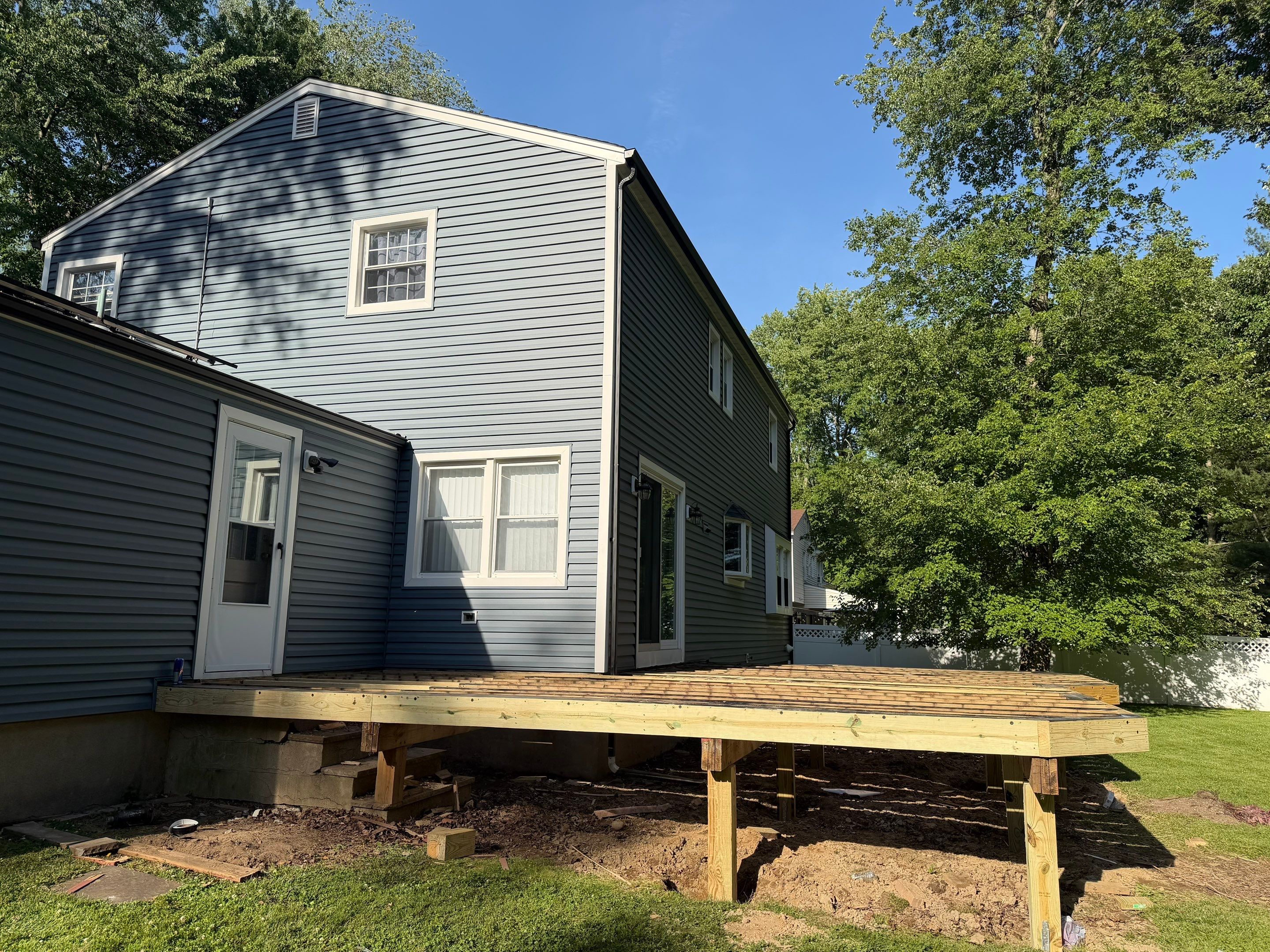 New deck in Morris Plains, New Jersey by deck guardian