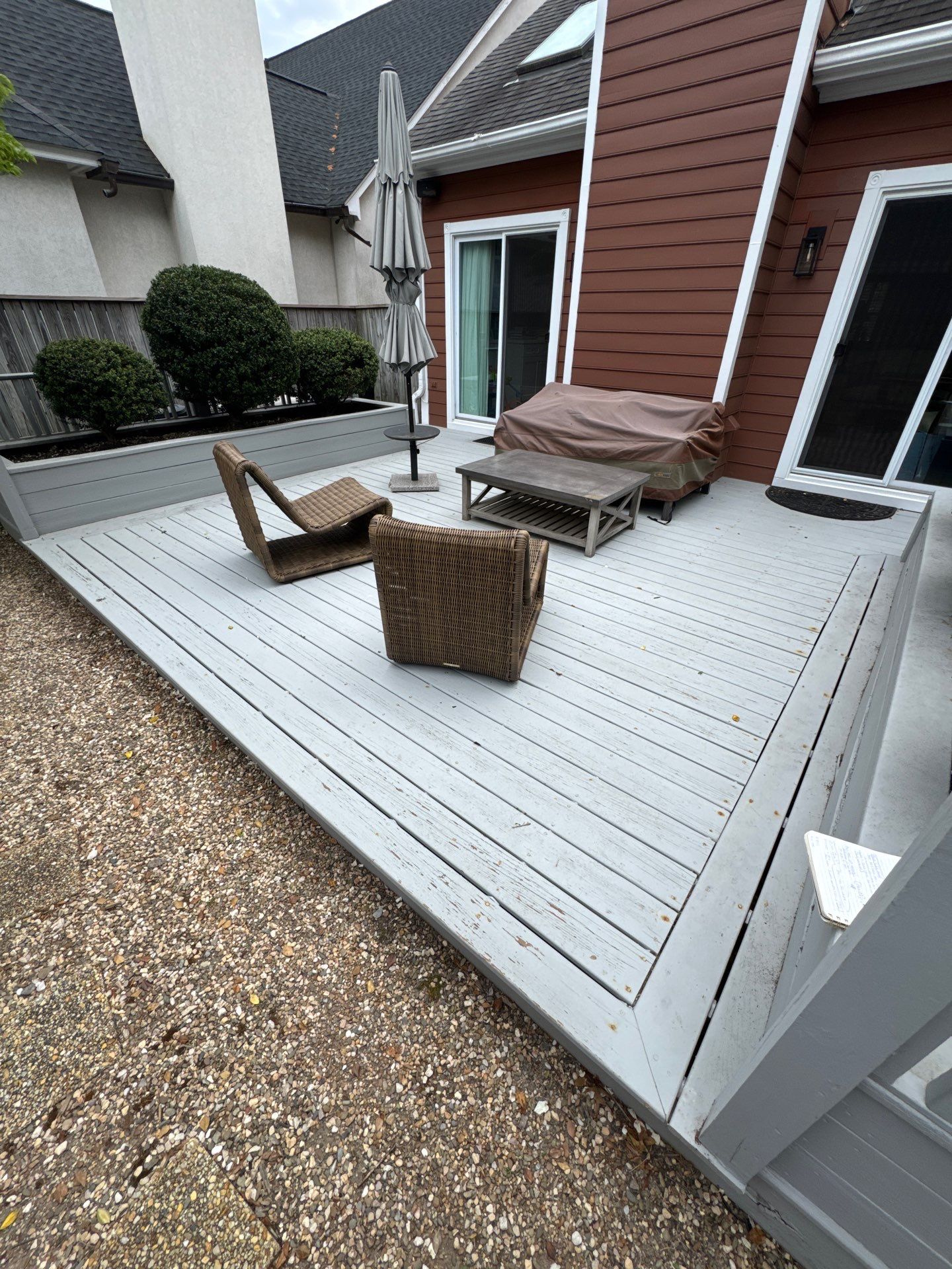 Deck and Fence Powerwash and Staining in Richmond, VA by Graystone Group