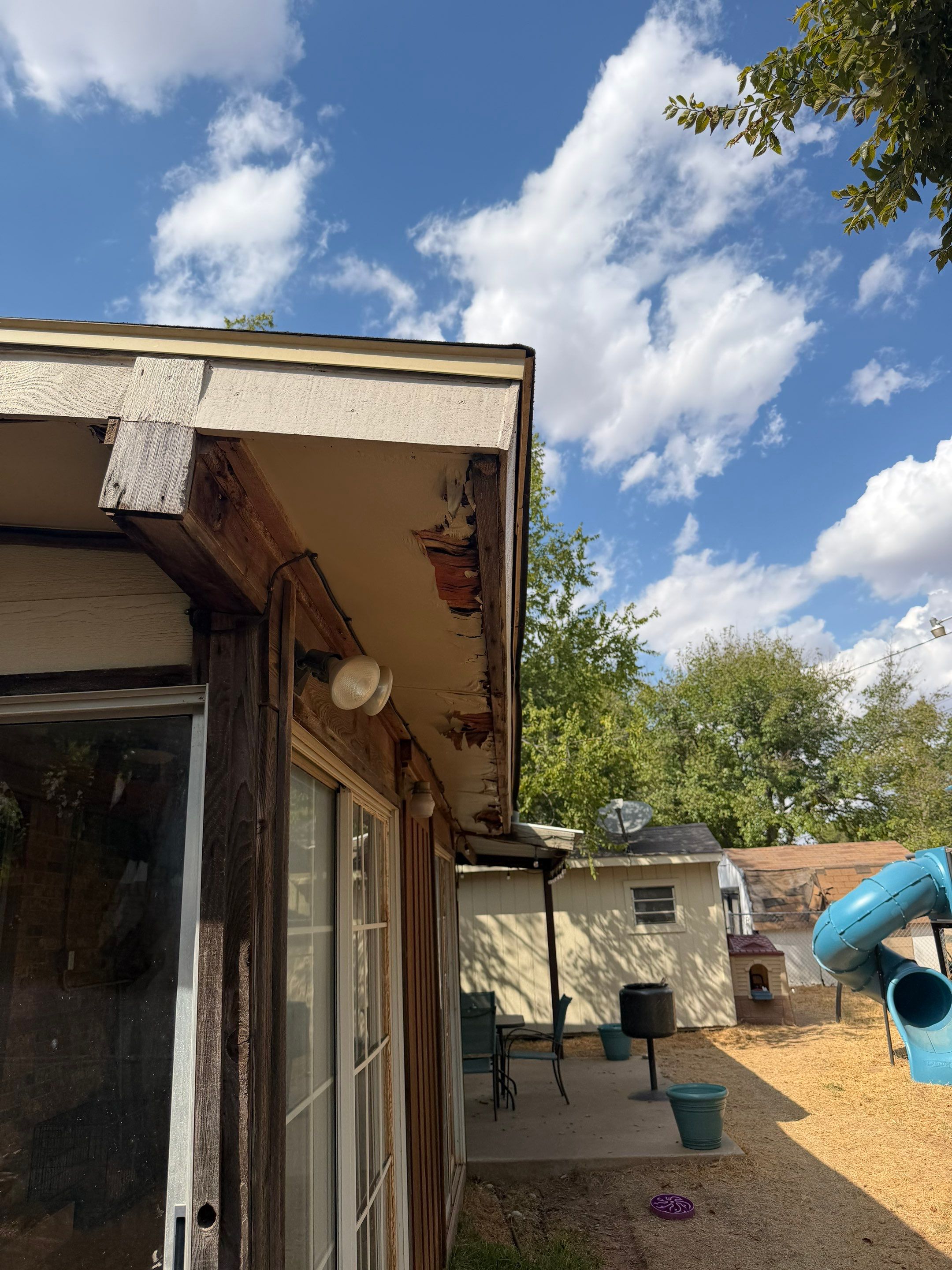 Soffit Repair in Henrietta, TX by Shearman Roofing & Construction