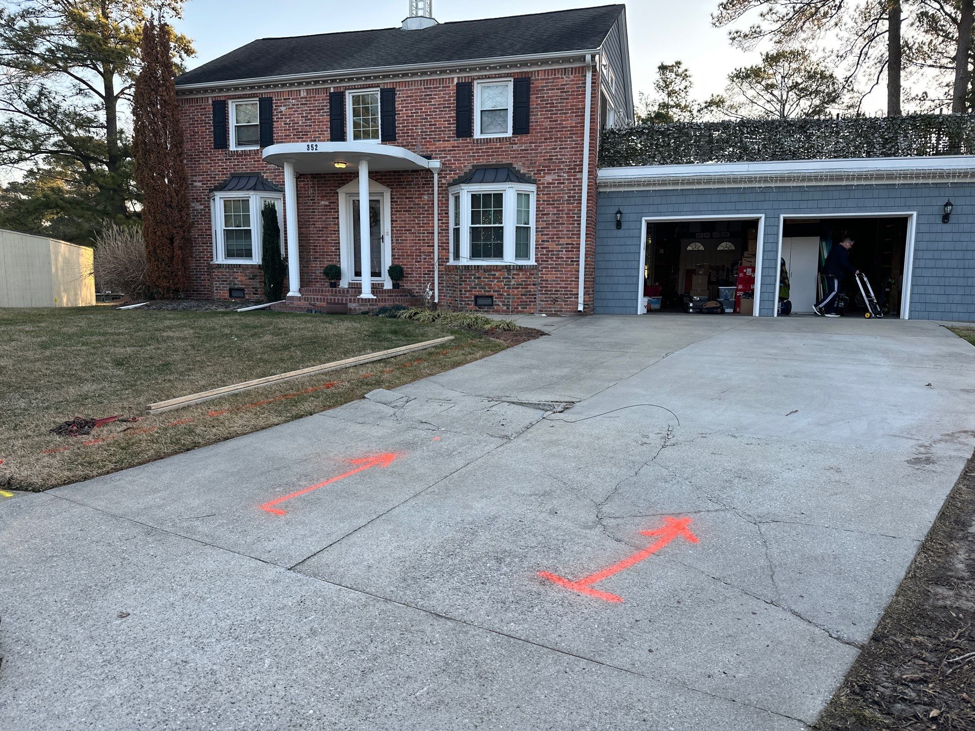 Project in Norfolk by Sam The Concrete Man Virginia Beach
