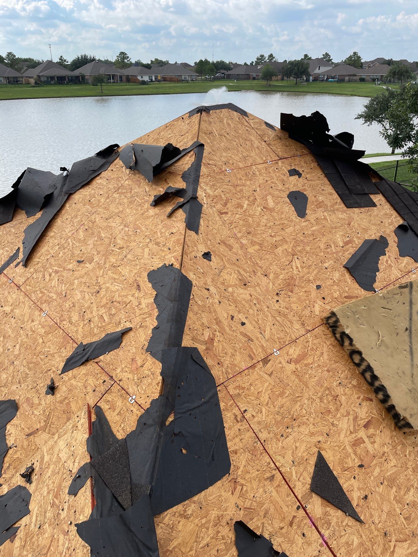 Residential Roofing Installation using Owen's Corning Duration (Lifetime) Shingles by Roof Repair Company