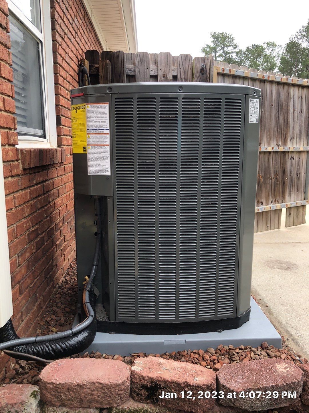 Split Heat Pump Replacement by Doc Savage Heating and Air