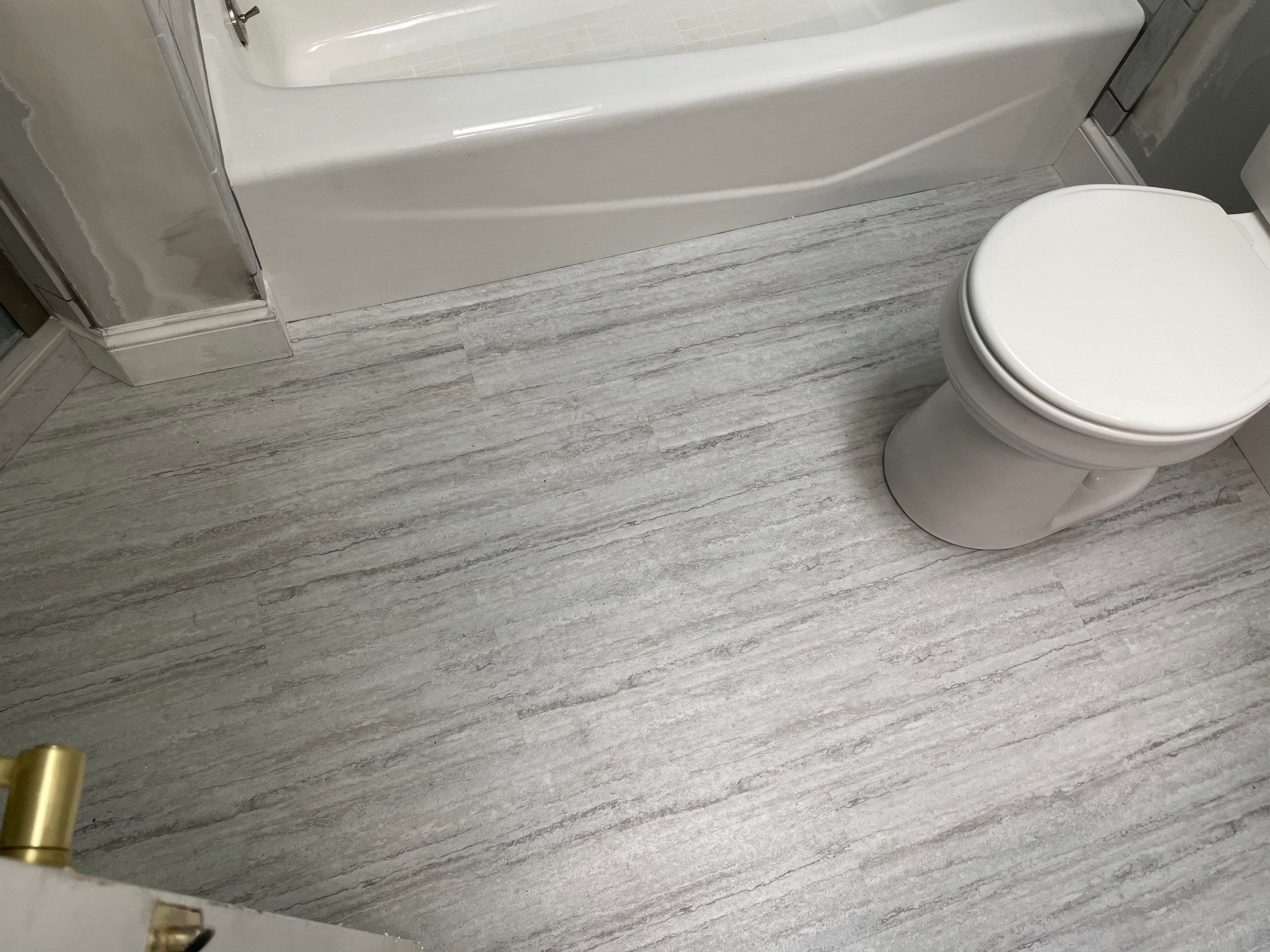 Bathroom Remodel using Tile by Home Concepts Construction