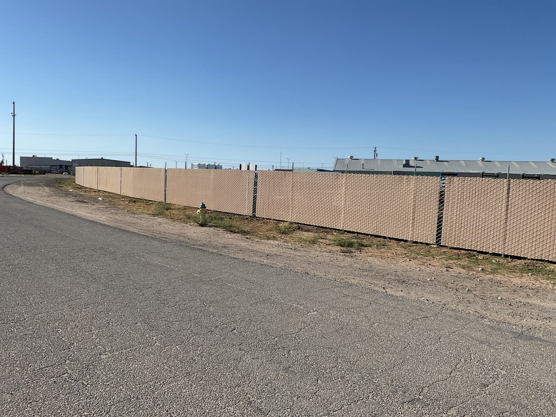 Commercial fence installation by Fence Guys Inc.