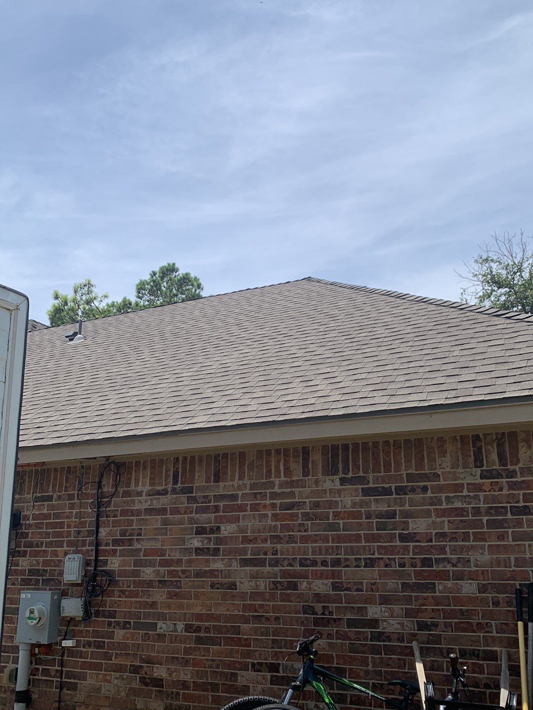 roof & vent replacement in Tuttle by McCann's Roofing and Construction