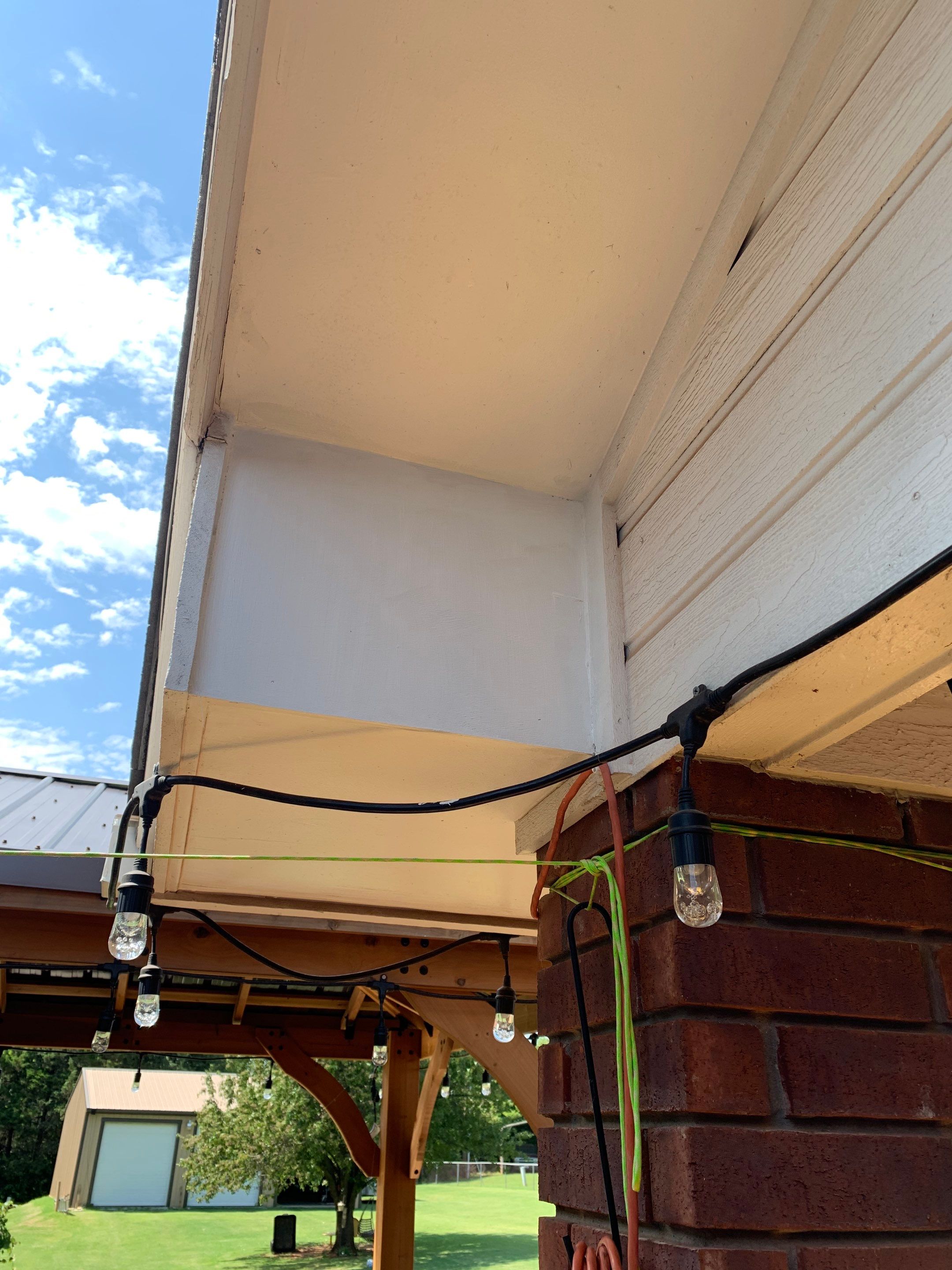 soffit replacement in Oklahoma City by McCann's Roofing and Construction