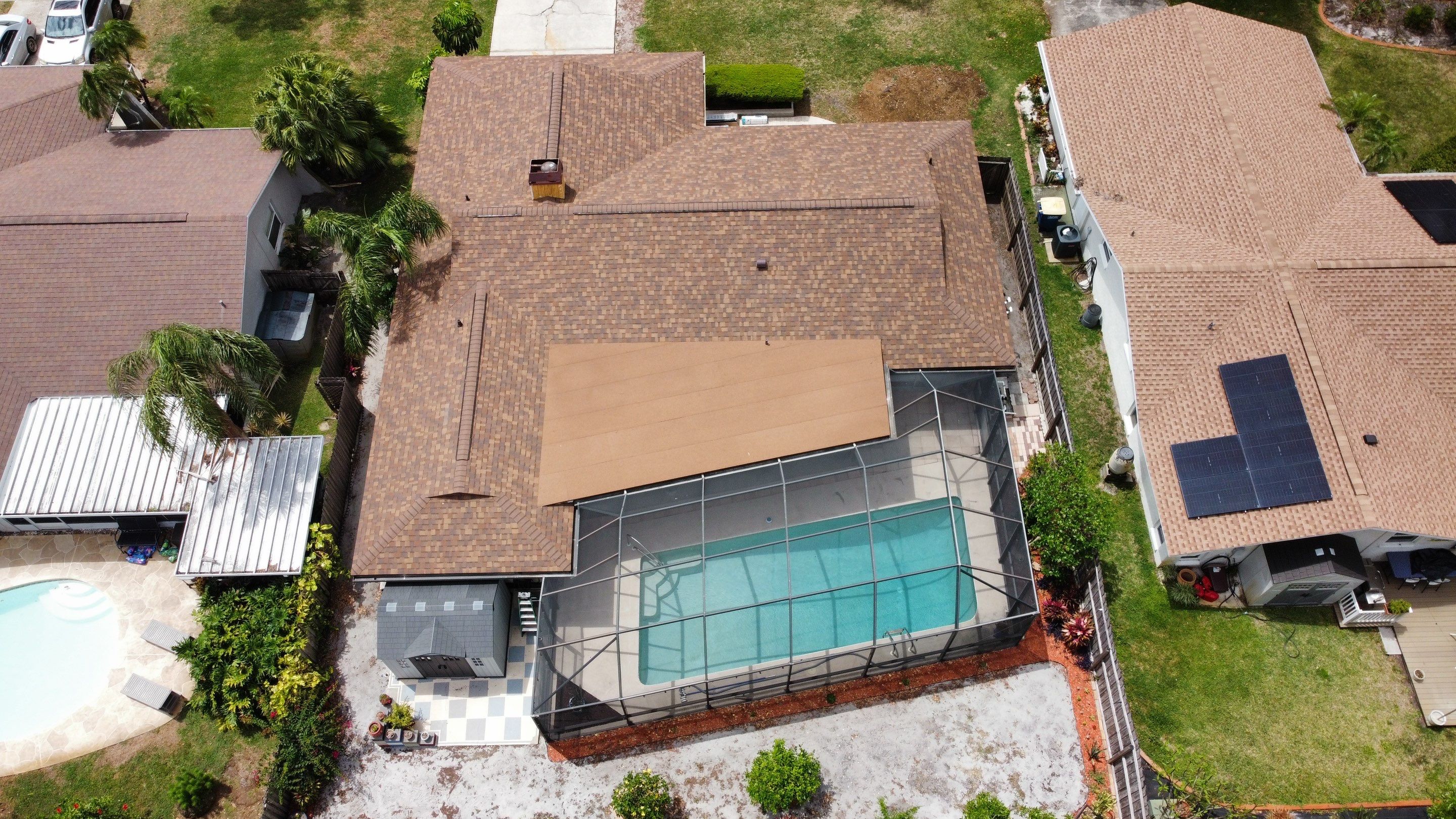 Roof replacement in Clearwater, FL. by Steadfast Roofing