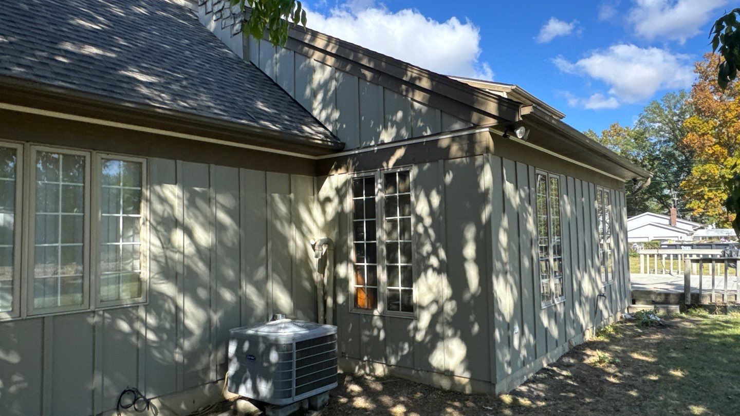 Siding Installation using Hardie Board and Batten Monterey Taupe by Nitro Roofing and Construction