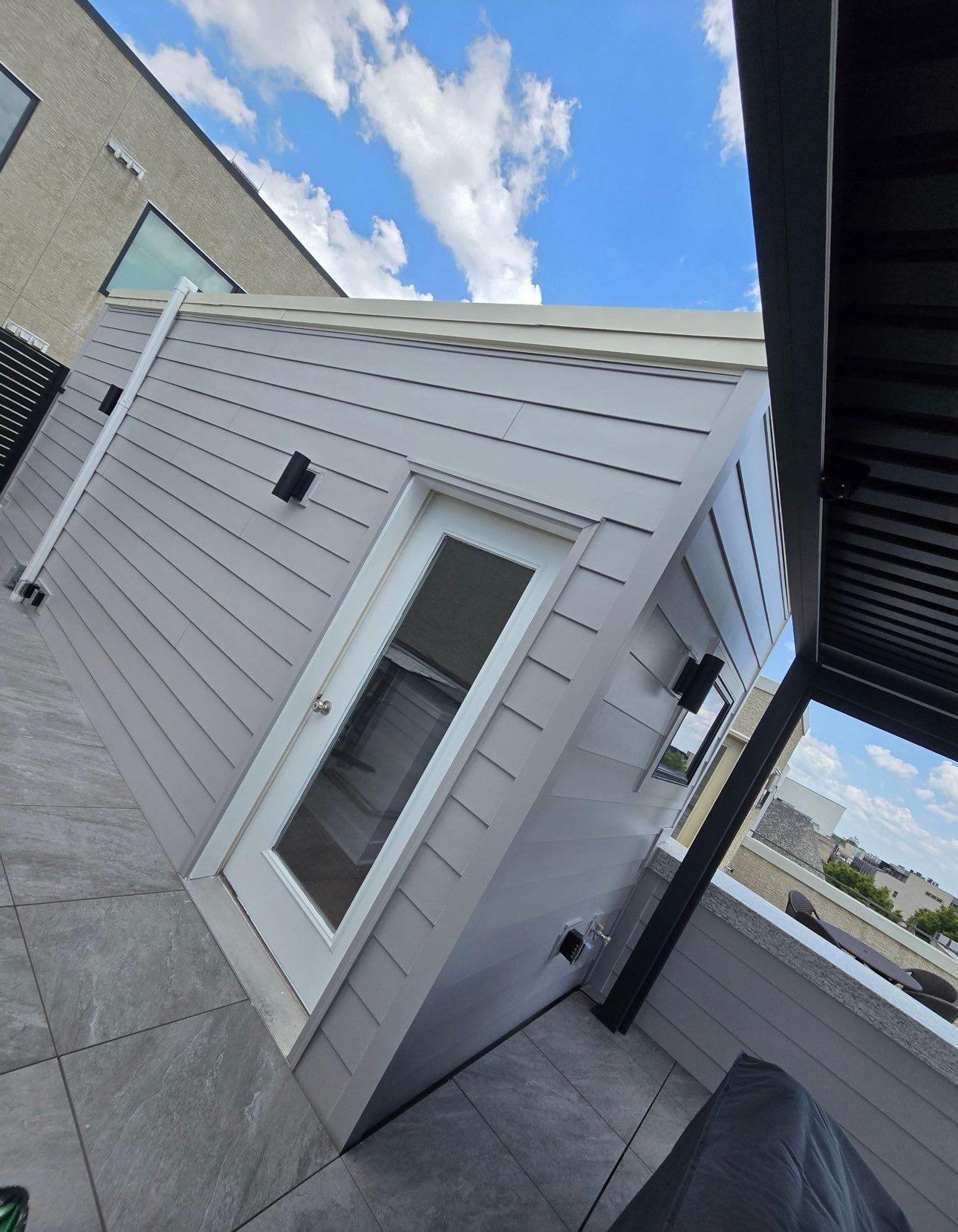 Stucco & Fiberglass roof replacement by Philadelphia Quality Roofing