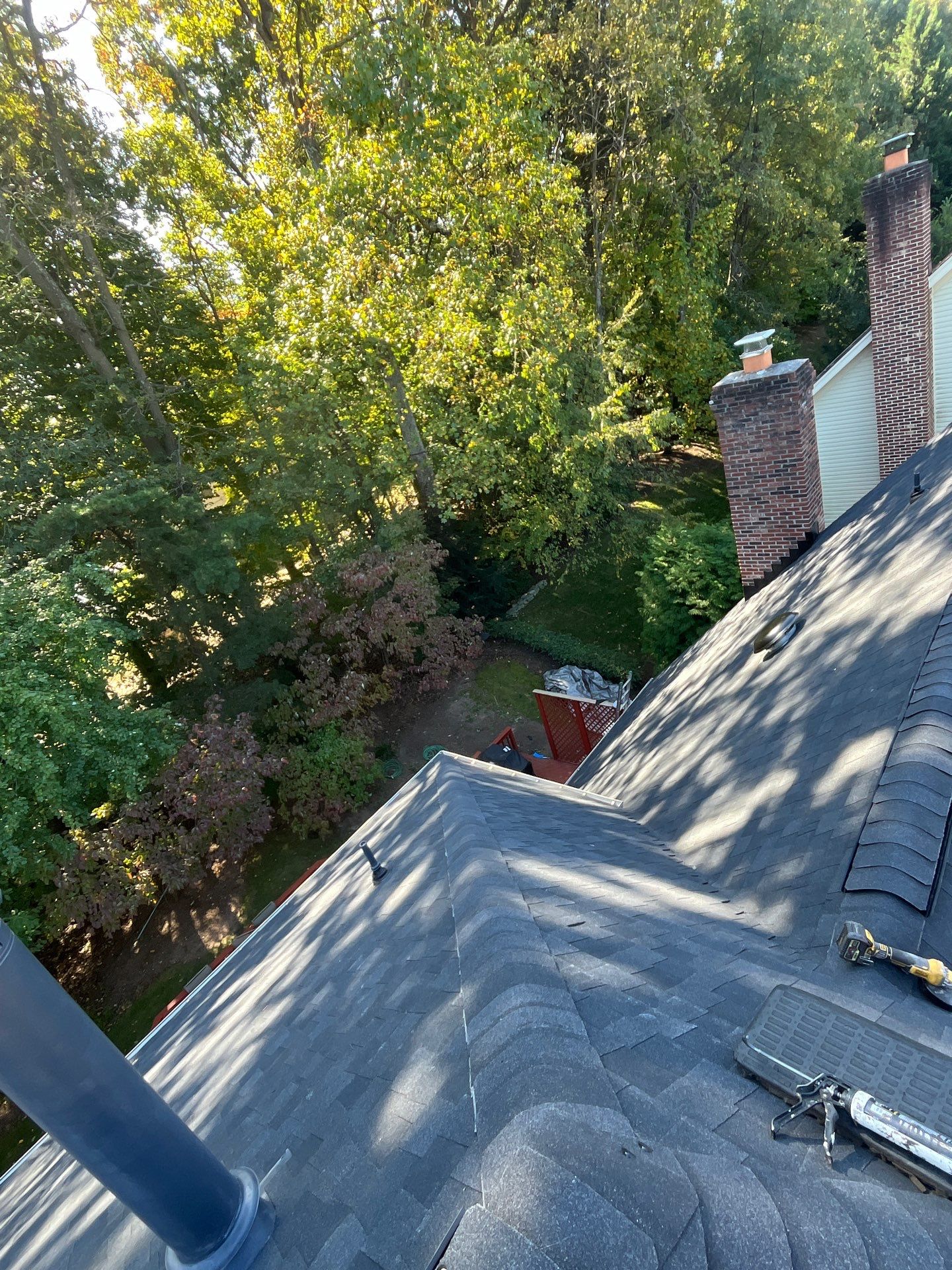 Burke: Residential Roof Replacement with CertainTeed Landmark Pro Designer Shingles in Max Def Charcoal Black by RM Banning, Inc.