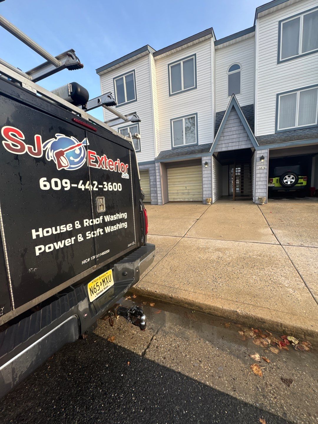 Commercial Cleaning using Building SoftWash by SJ Exterior