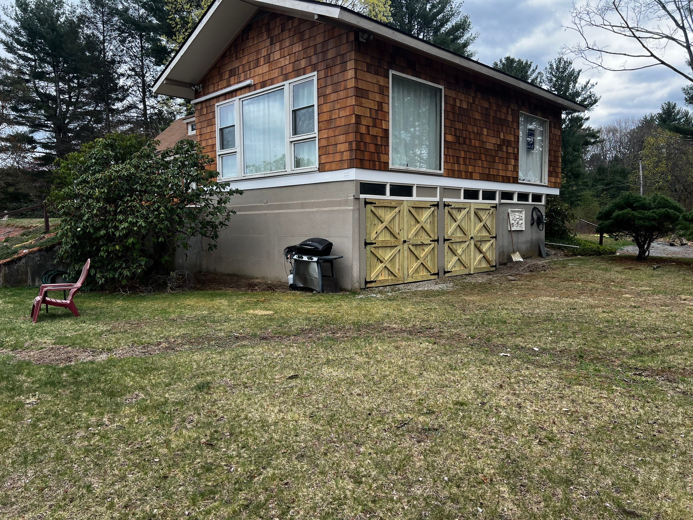 Siding Installation using Perfection Red Western Cedar Shingles  by Loyalty Exterior Solutions 