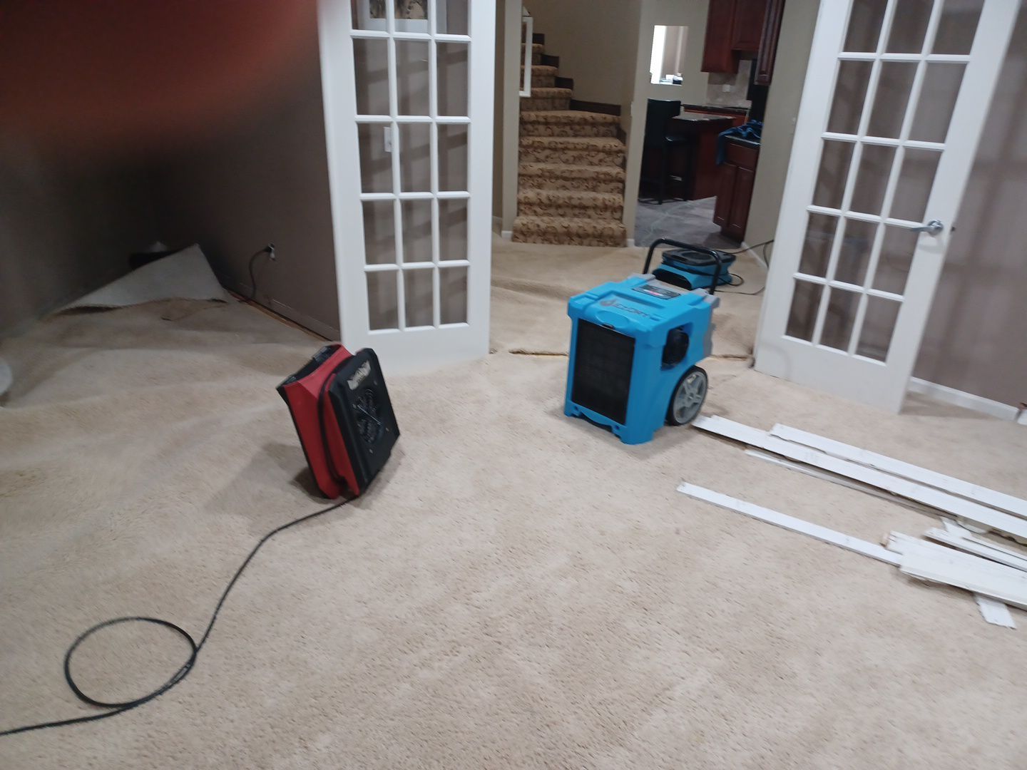 Project in West Bloomfield Township by EzDry Water Mitigation & Property Restoration