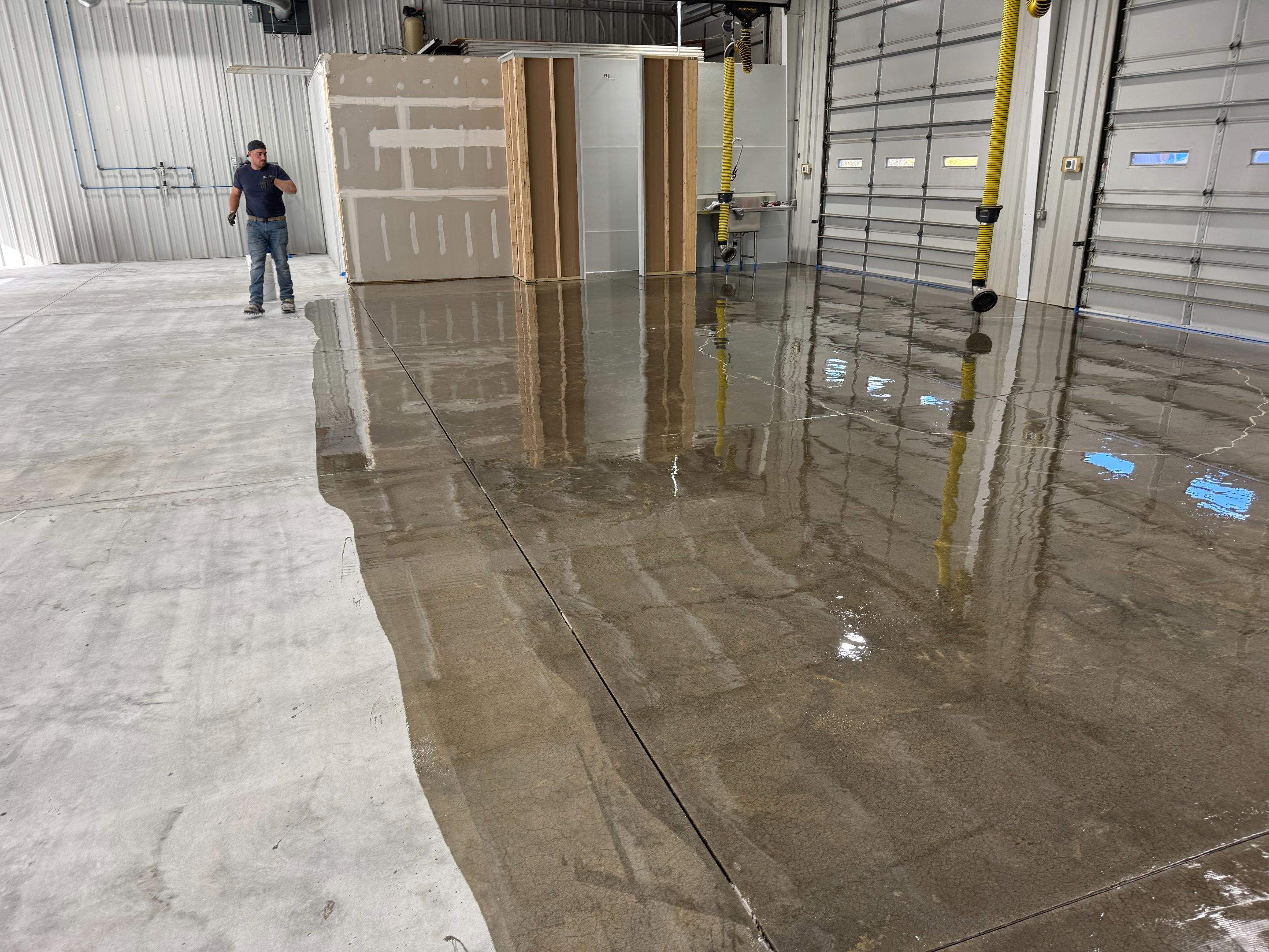 Alexis Volunteer Fire Department Substation by Endure Concrete Coatings