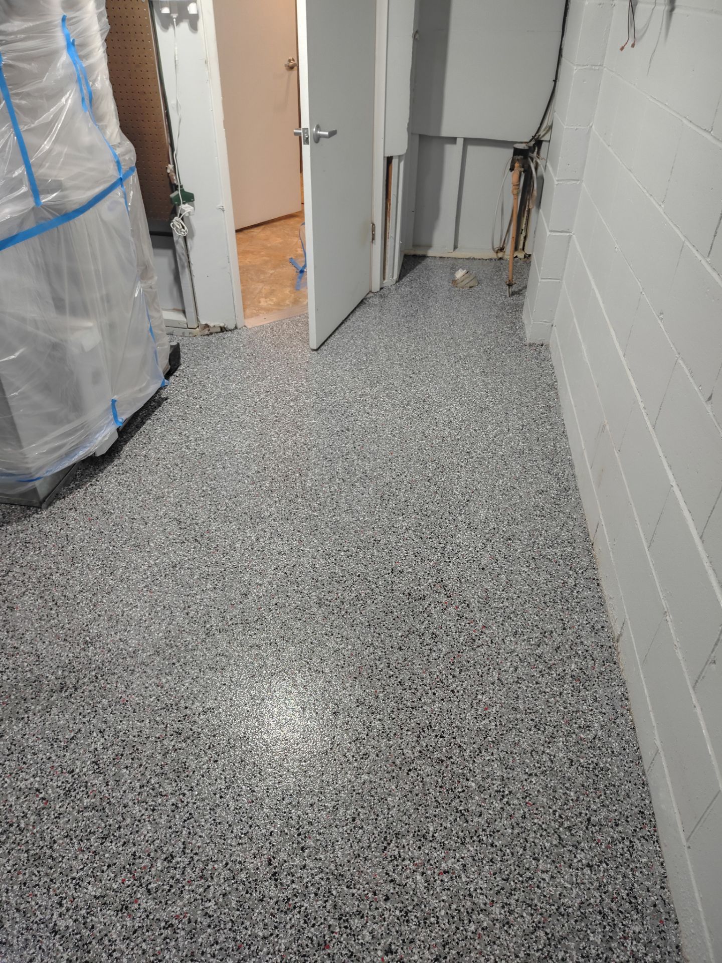 Windsor Heights Basement Remodel by Revival Concrete Coatings