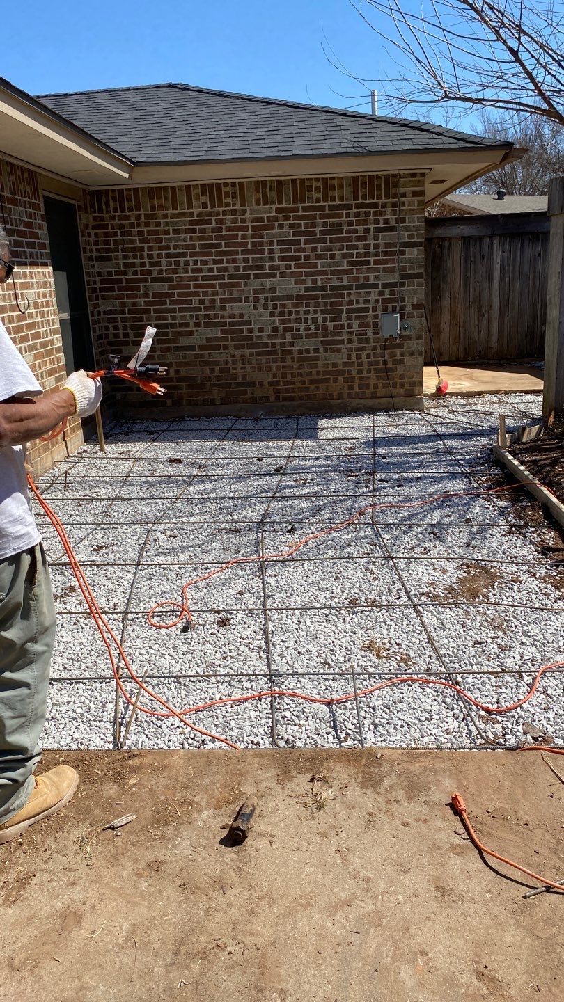 Concrete Patio by Clays Services Inc