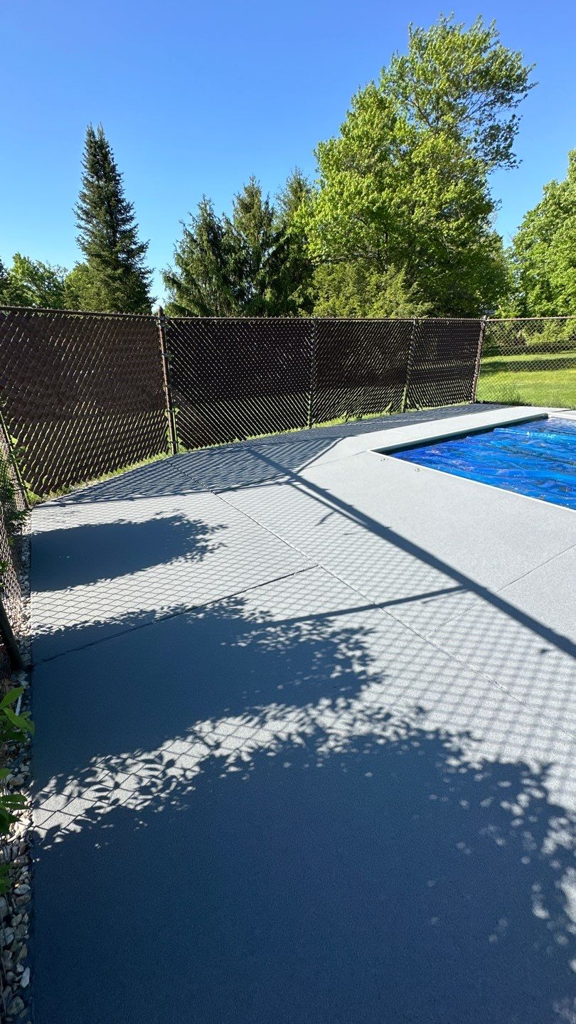 Pool Deck + Steps + Porch Project in JEANNETTE by Floors in a Day, Inc