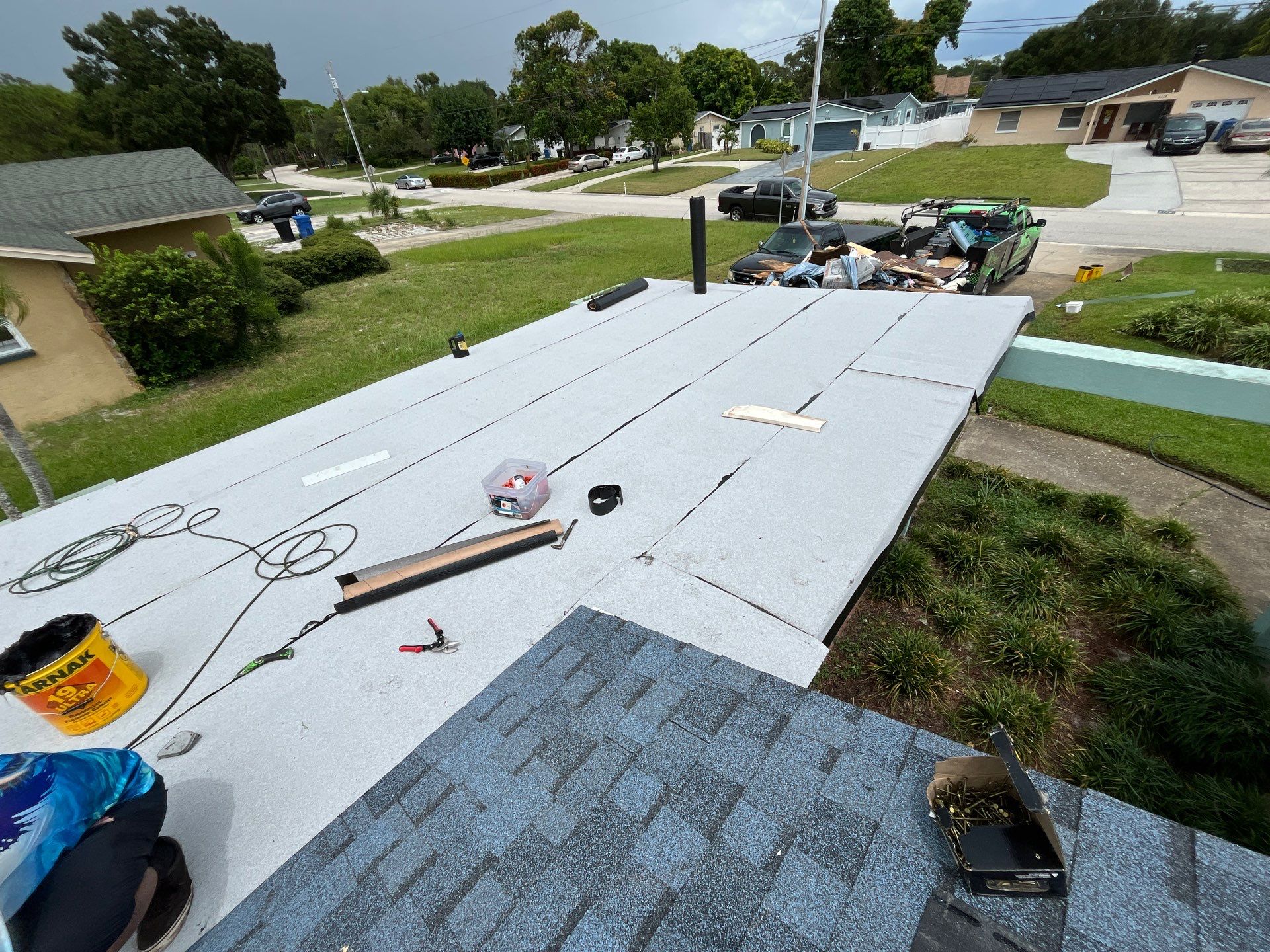Project in St. Petersburg 33712 by Mitchell Roofing Company LLC 