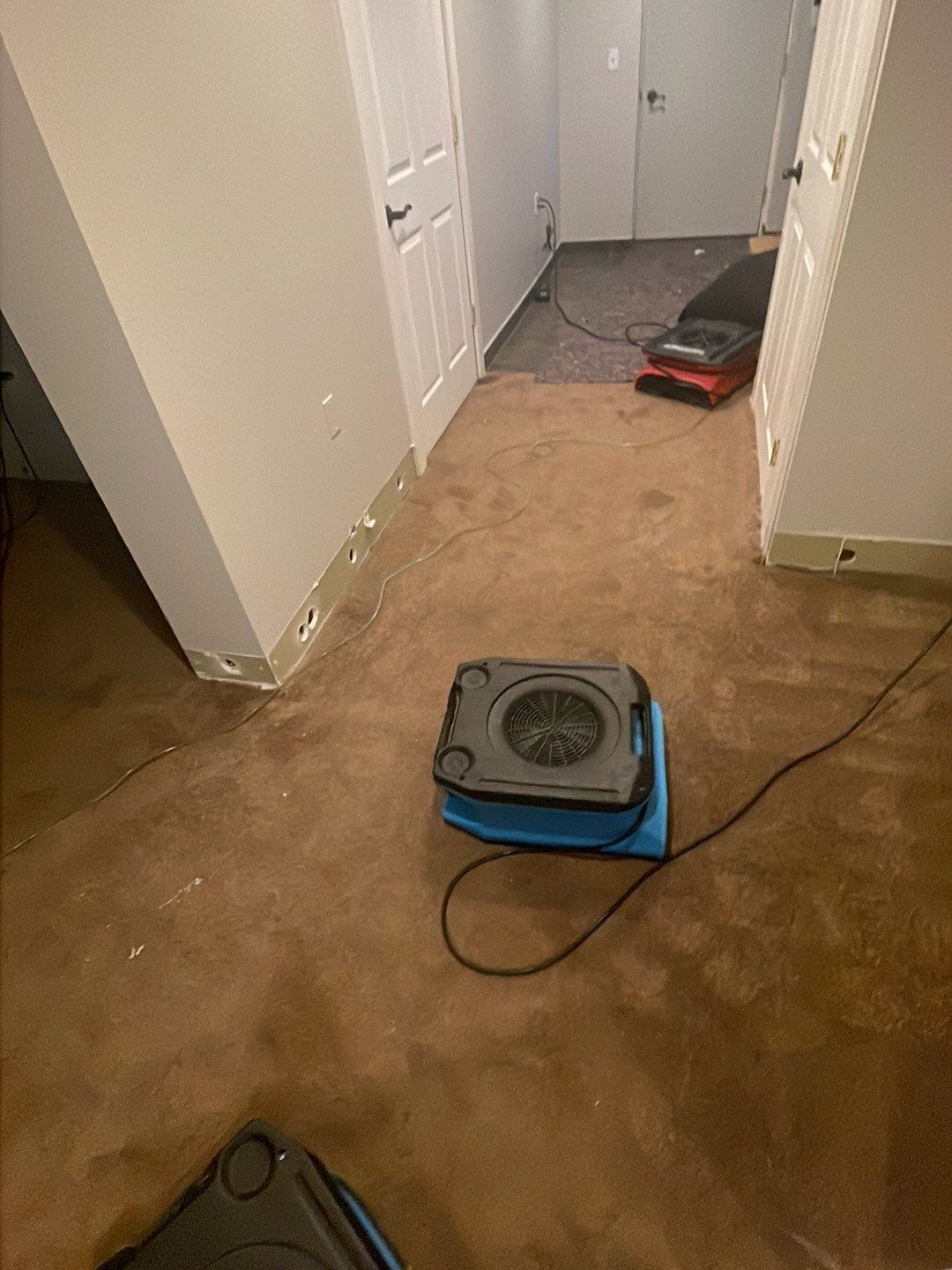 Project in Birmingham by EzDry Water Mitigation & Property Restoration