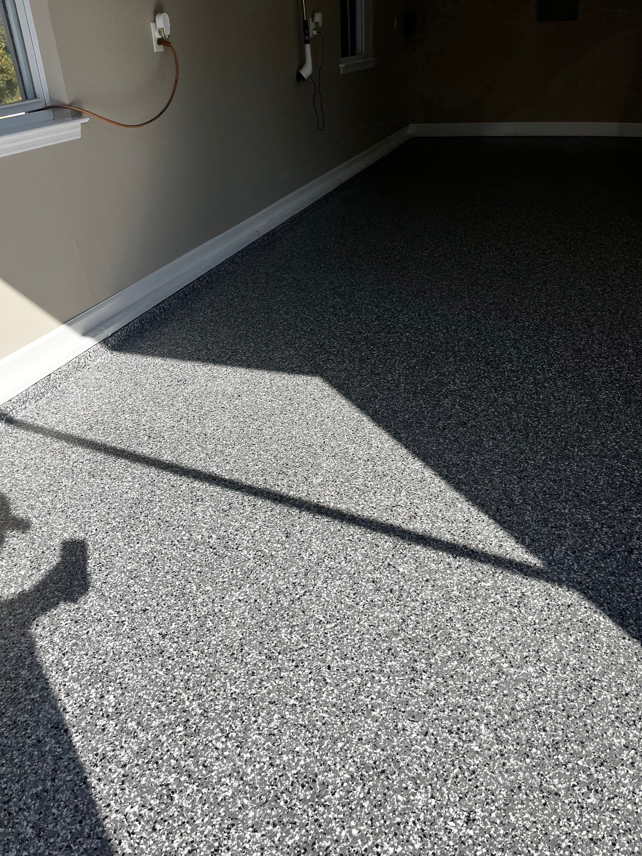 Garage Floor Coating using Wombat by My Garage Floor Guys