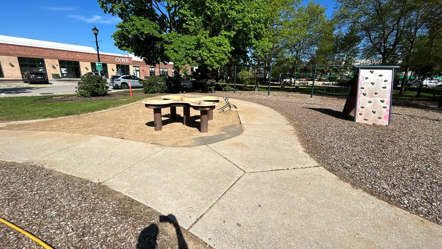 Playground cleaning by Northern Power Washing LLC.