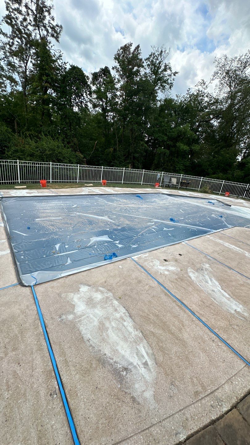 Pool Deck Project in Monroeville by Floors in a Day, Inc
